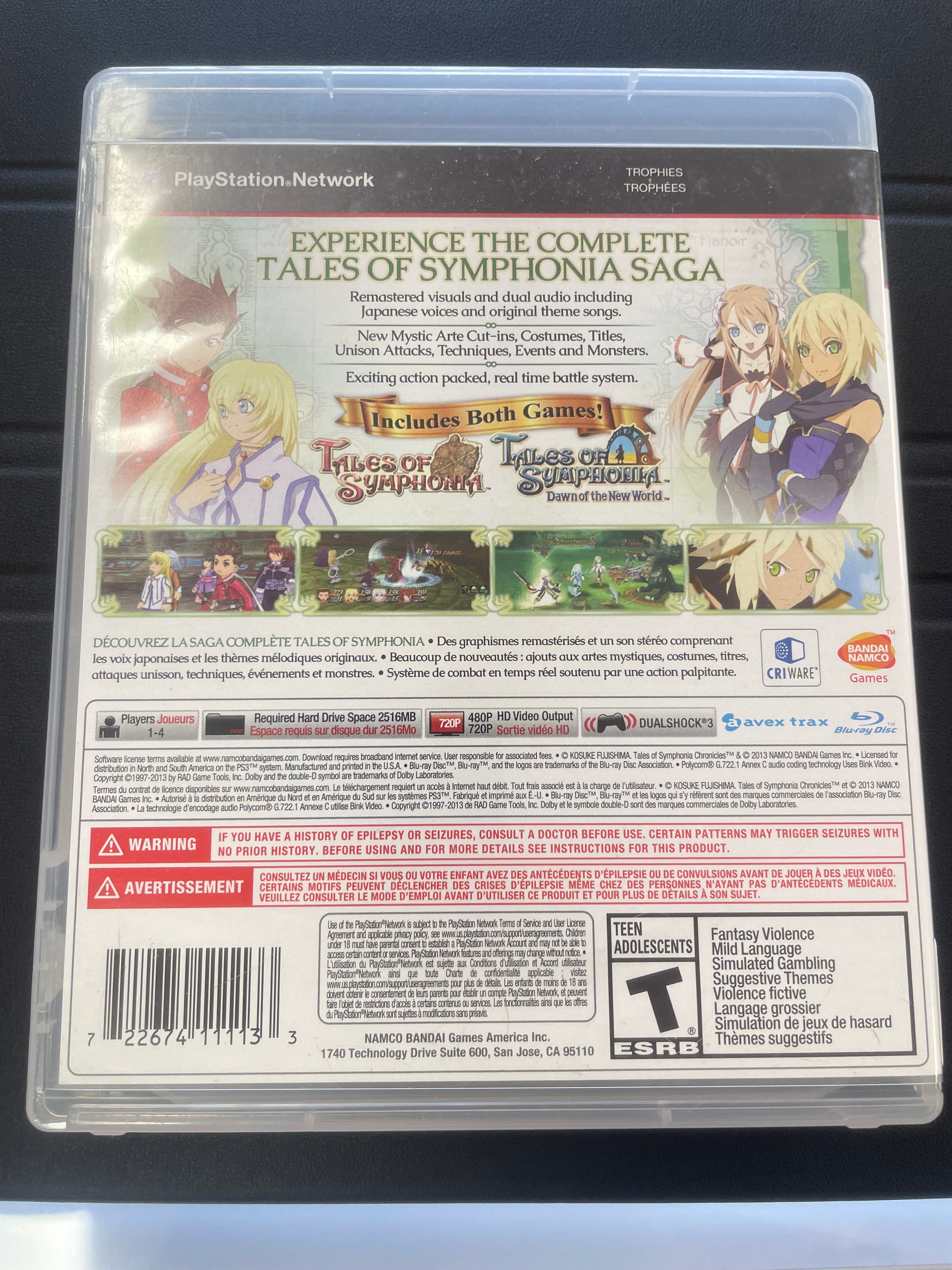 Tales of Symphonia Chronicles
