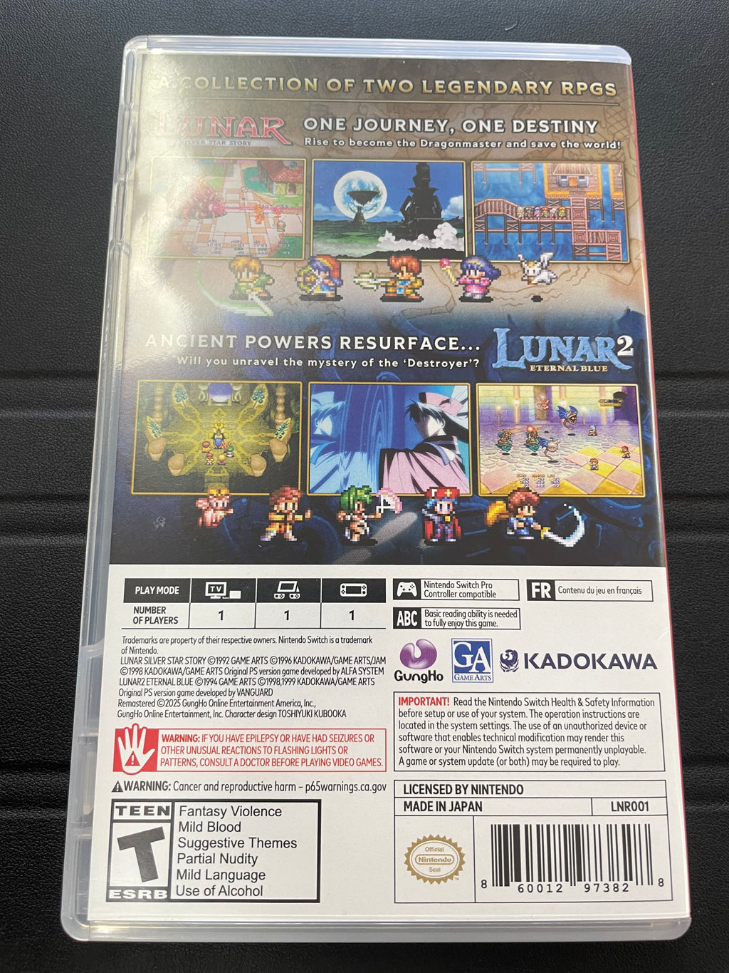 Lunar Remastered Collection