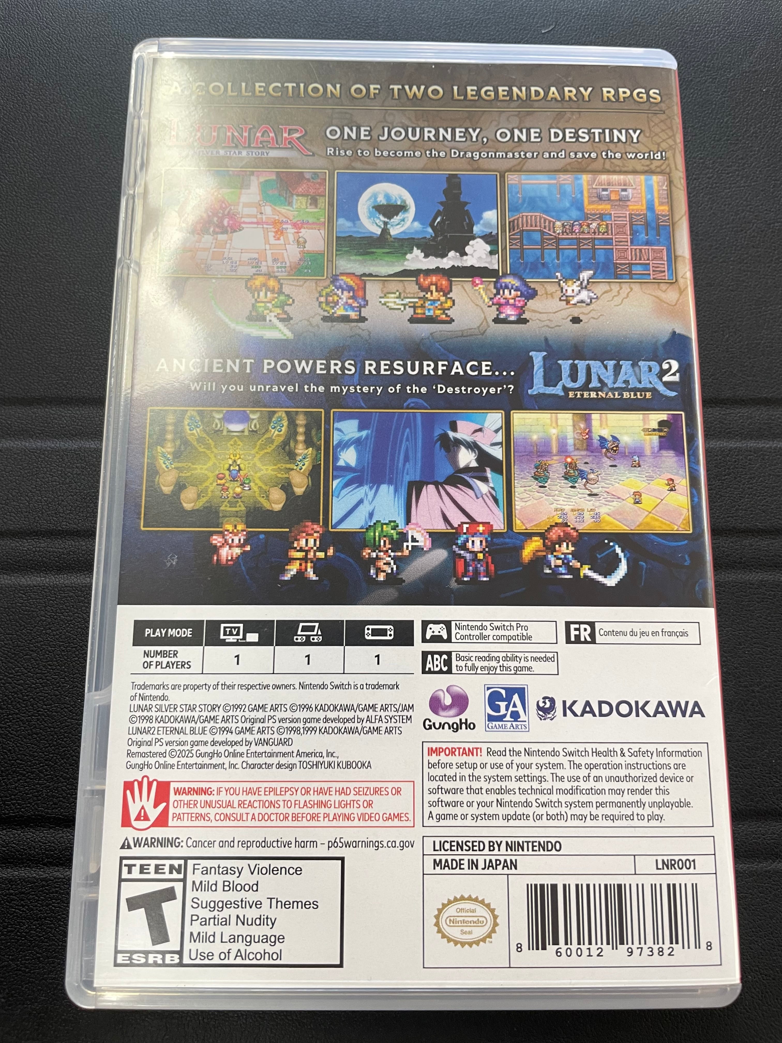 Lunar Remastered Collection