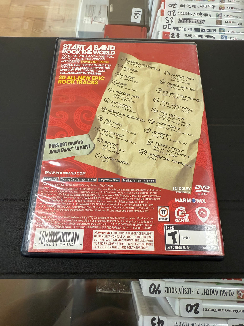 Rock Band Track Pack Volume 2