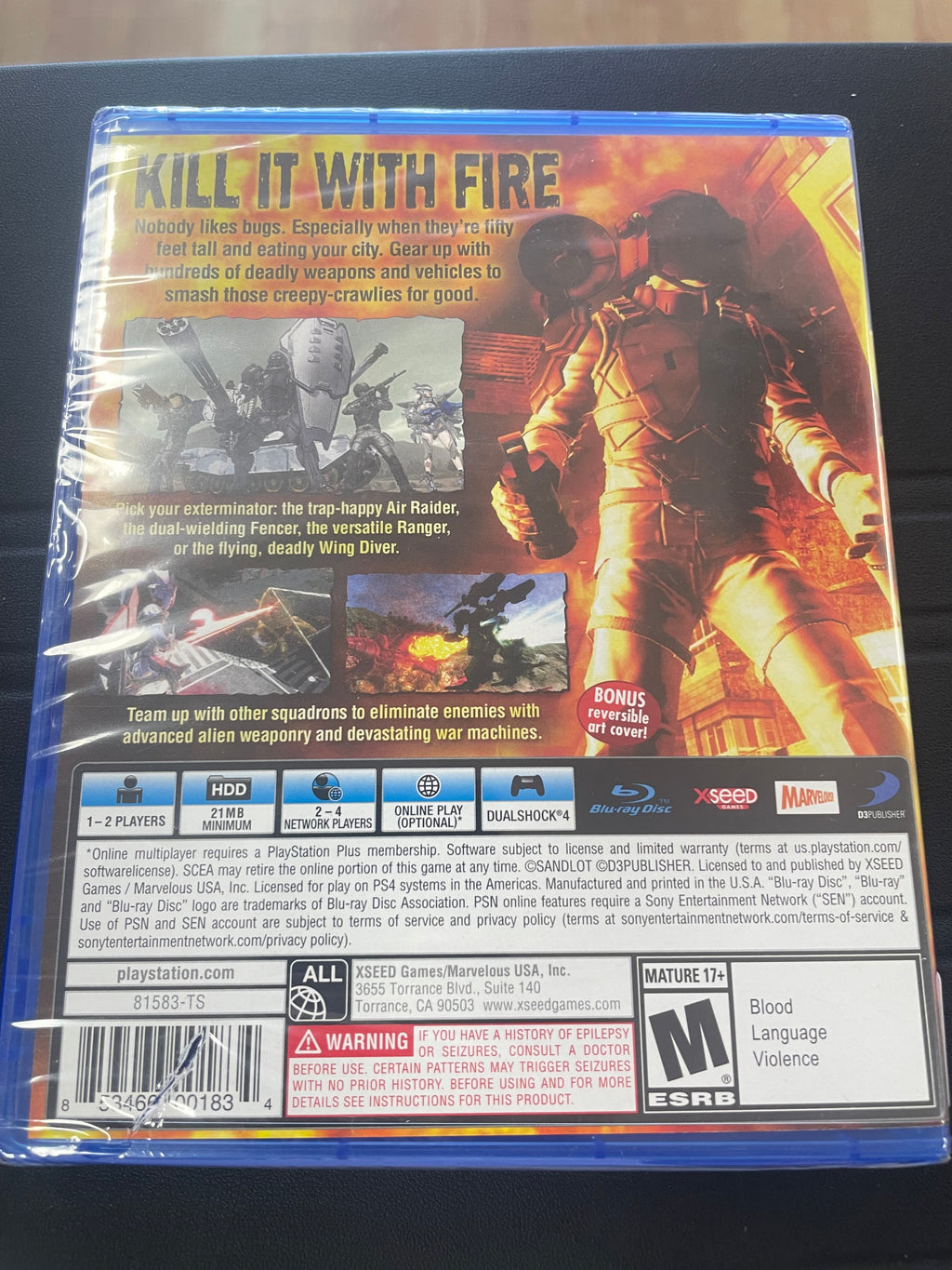 Earth defense Force 4.1 The Shadow of new despair