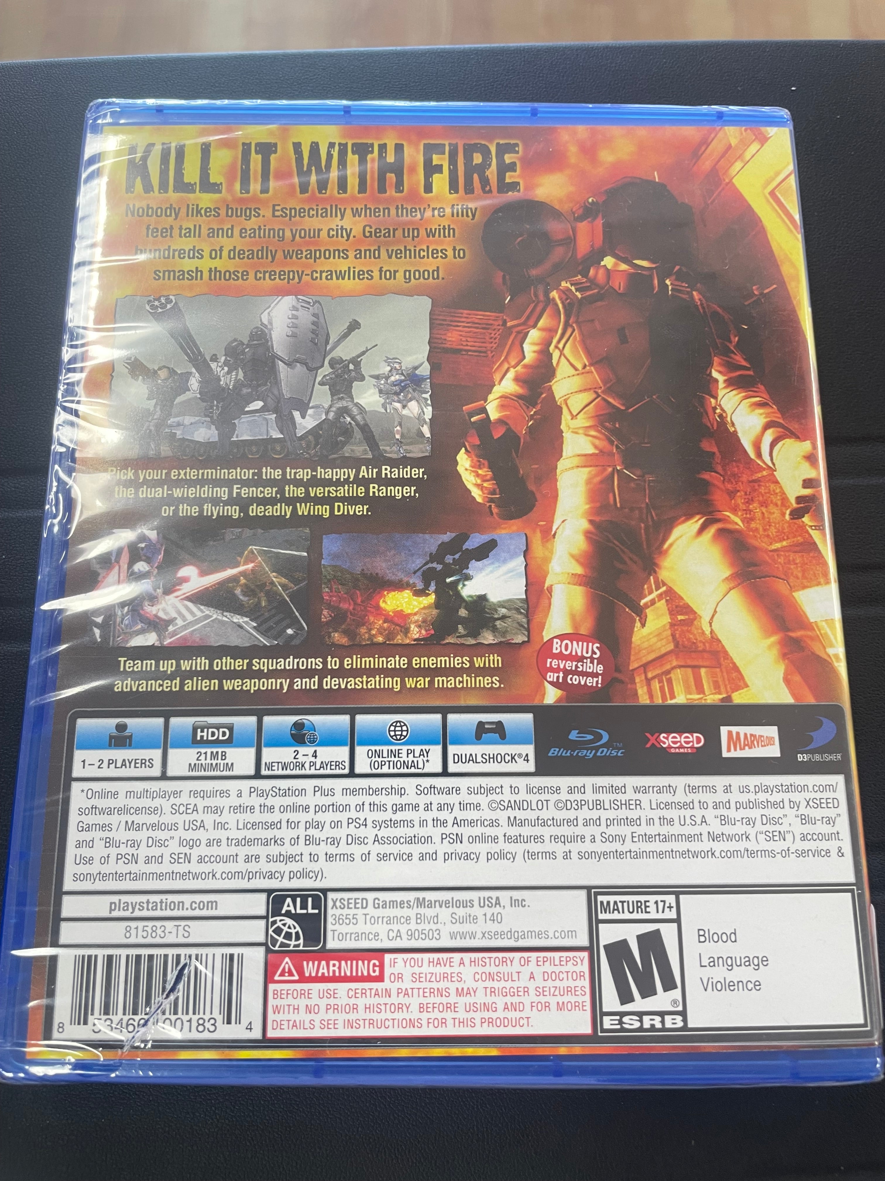 Earth defense Force 4.1 The Shadow of new despair