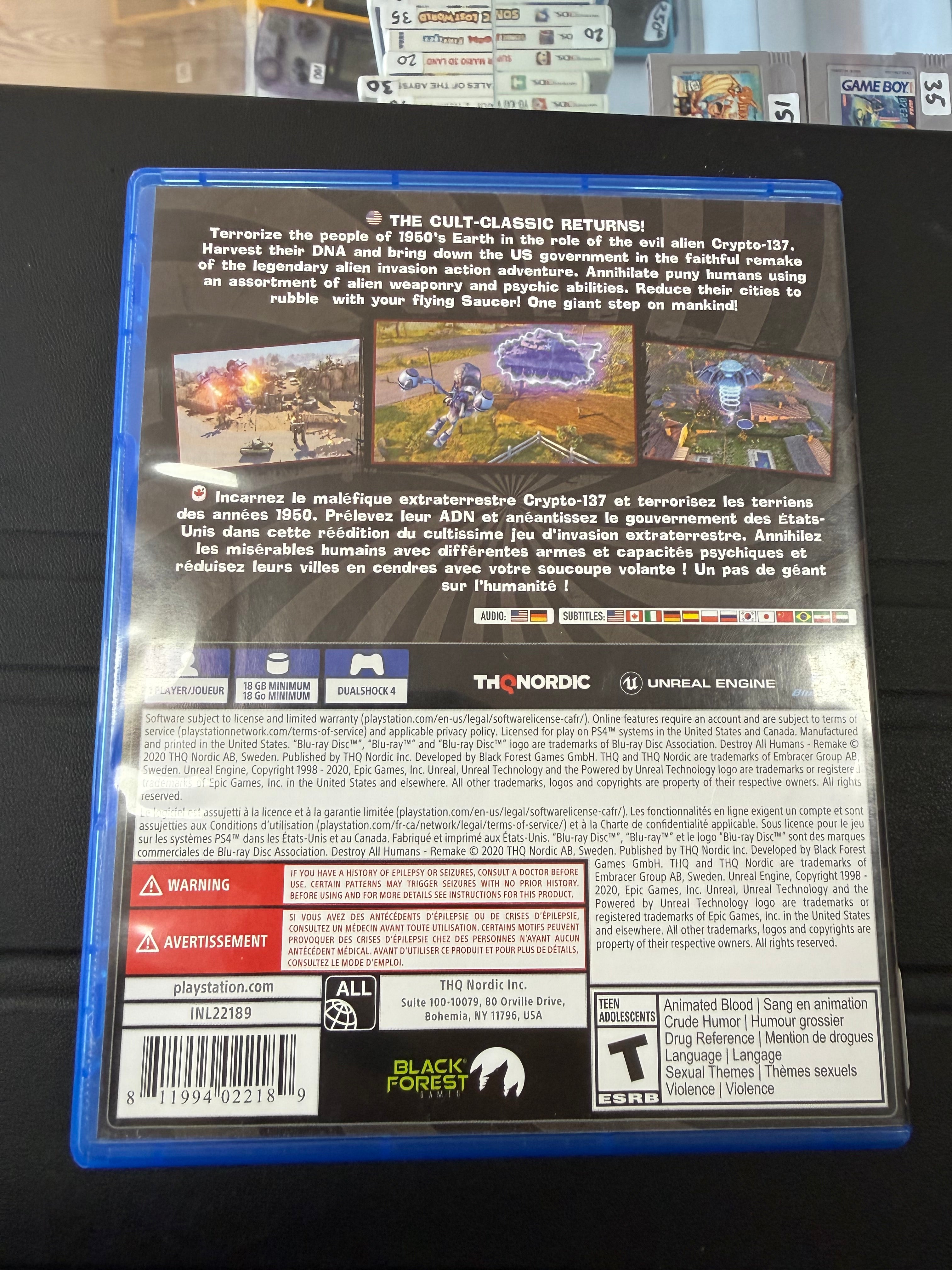 Destroy All Humans!