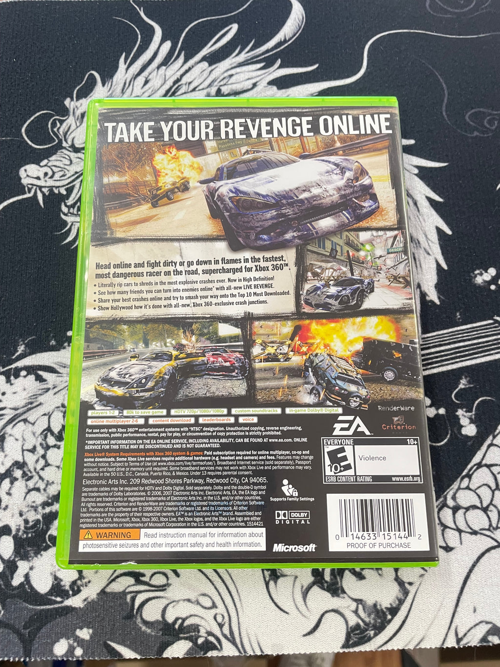 Burnout Revenge Platinum Hits