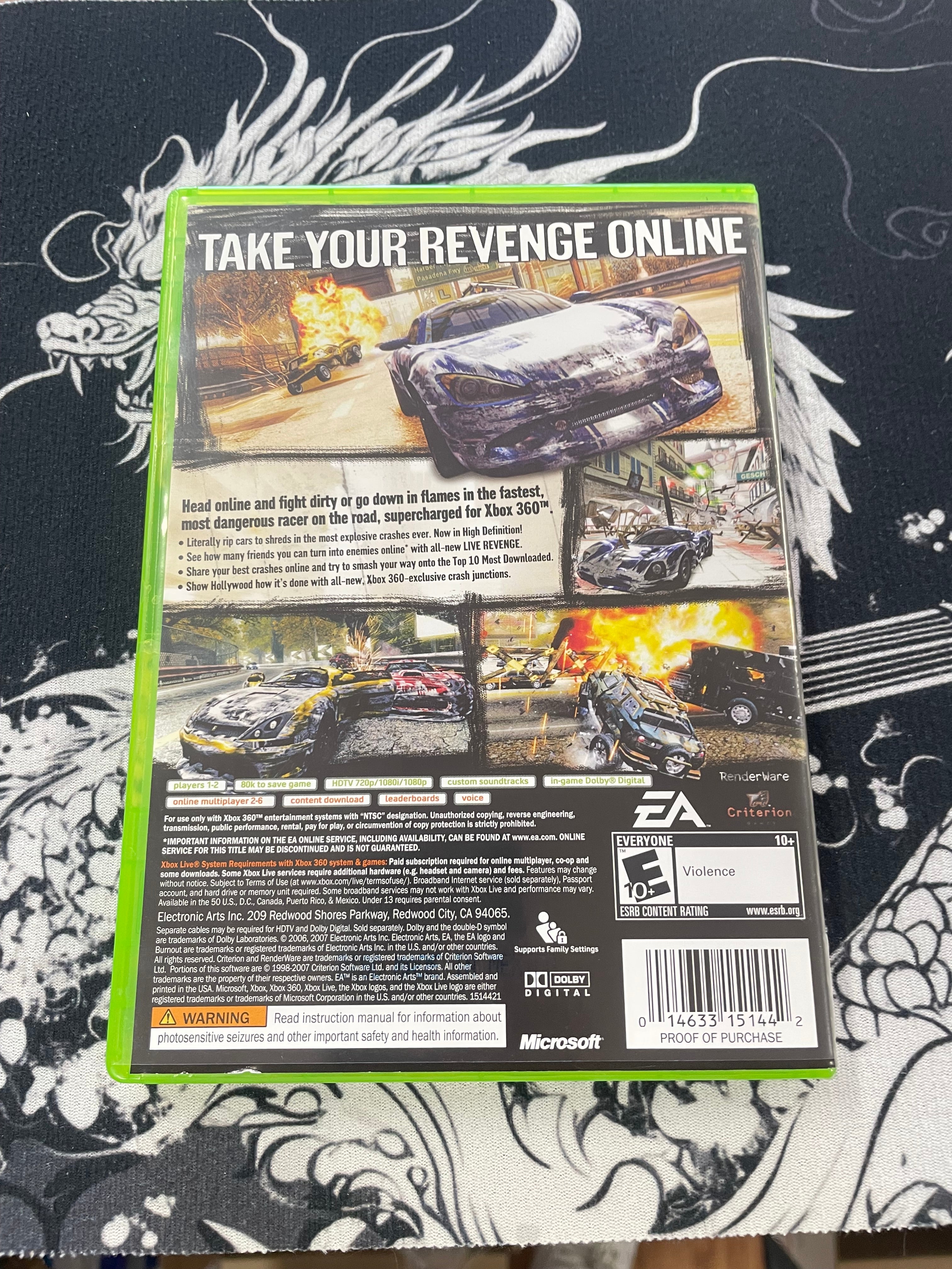 Burnout Revenge Platinum Hits