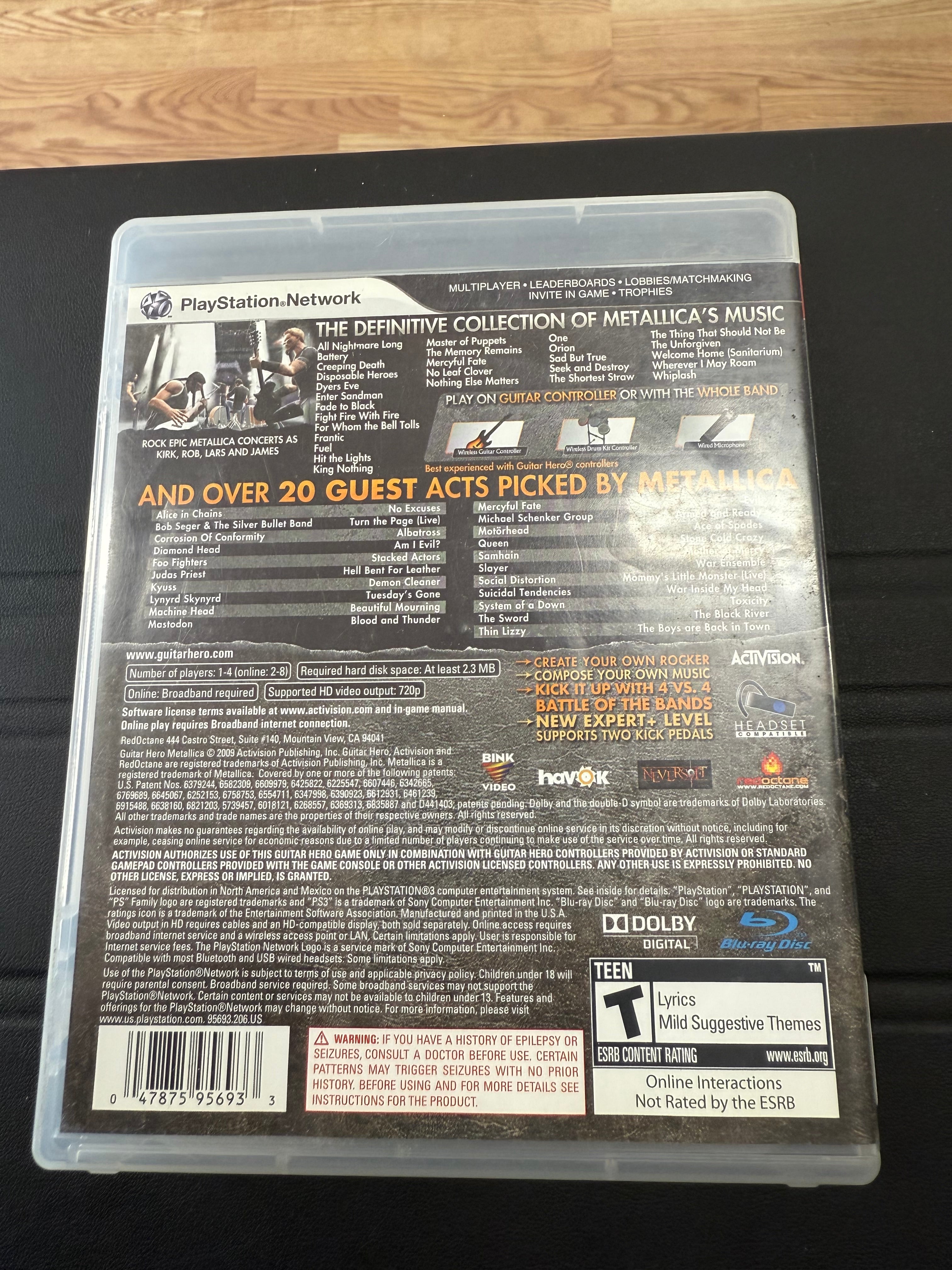 Guitar Hero: Metallica