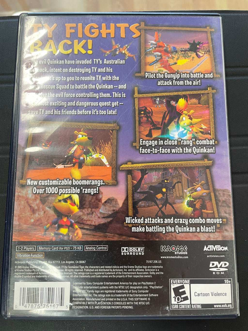 TY 3 the Tasmanian Tiger Night of the Quinkan