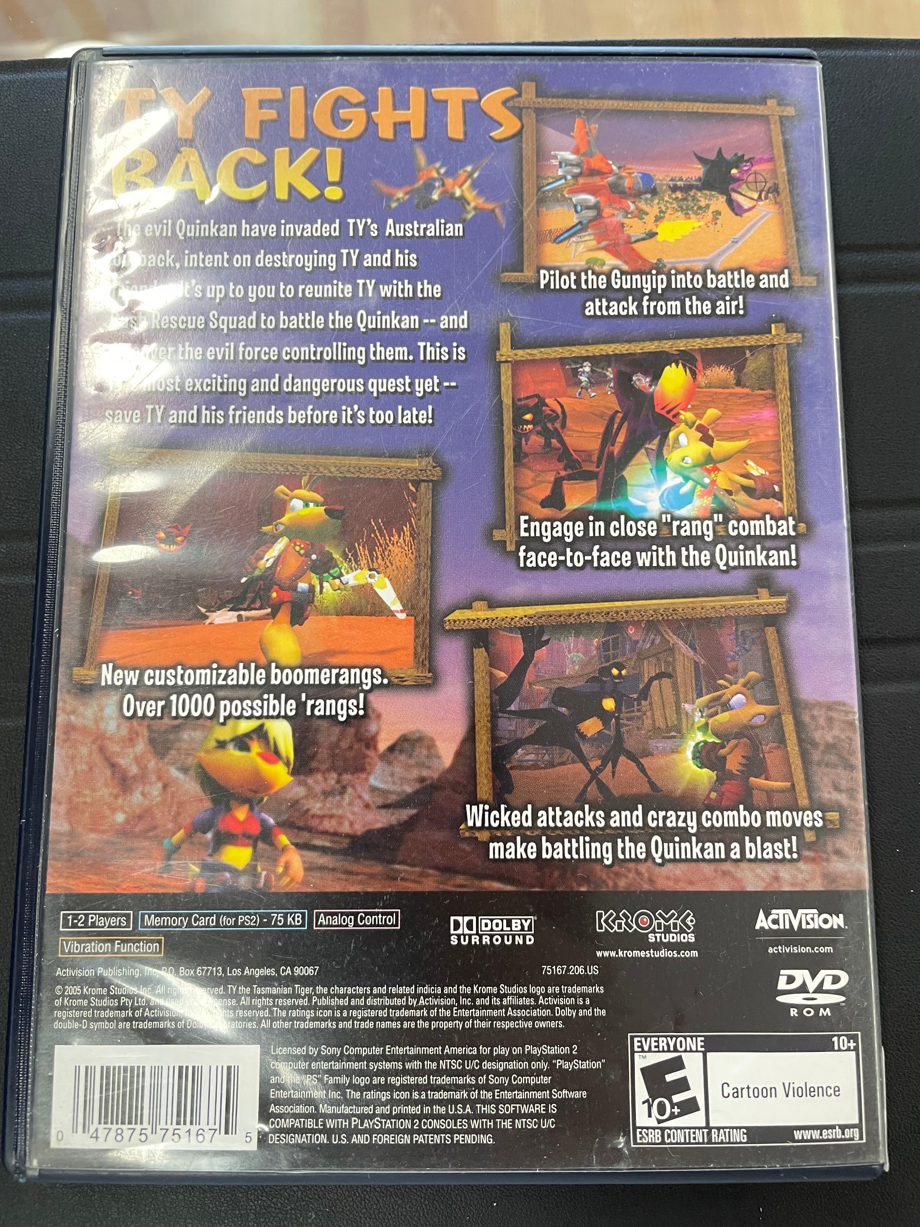 TY 3 the Tasmanian Tiger Night of the Quinkan