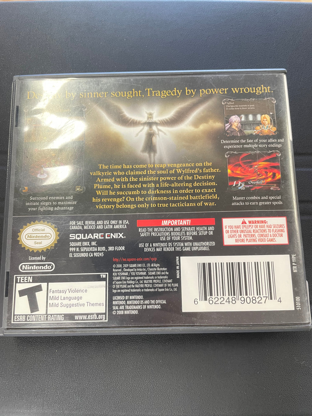 Valkyrie Profile covenant of the Plume