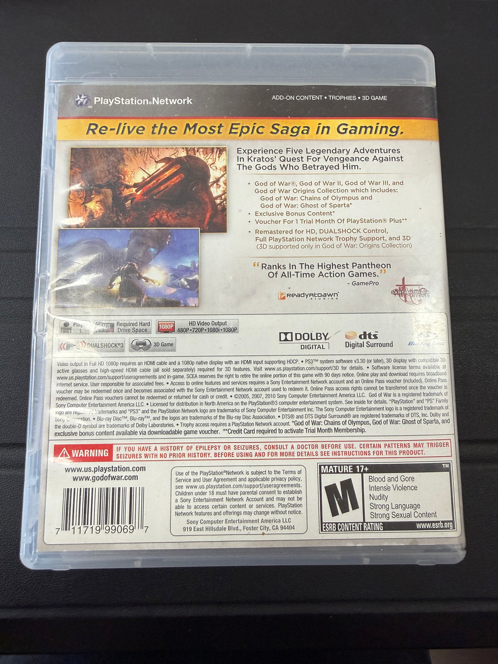 God of War Saga Dual Pack