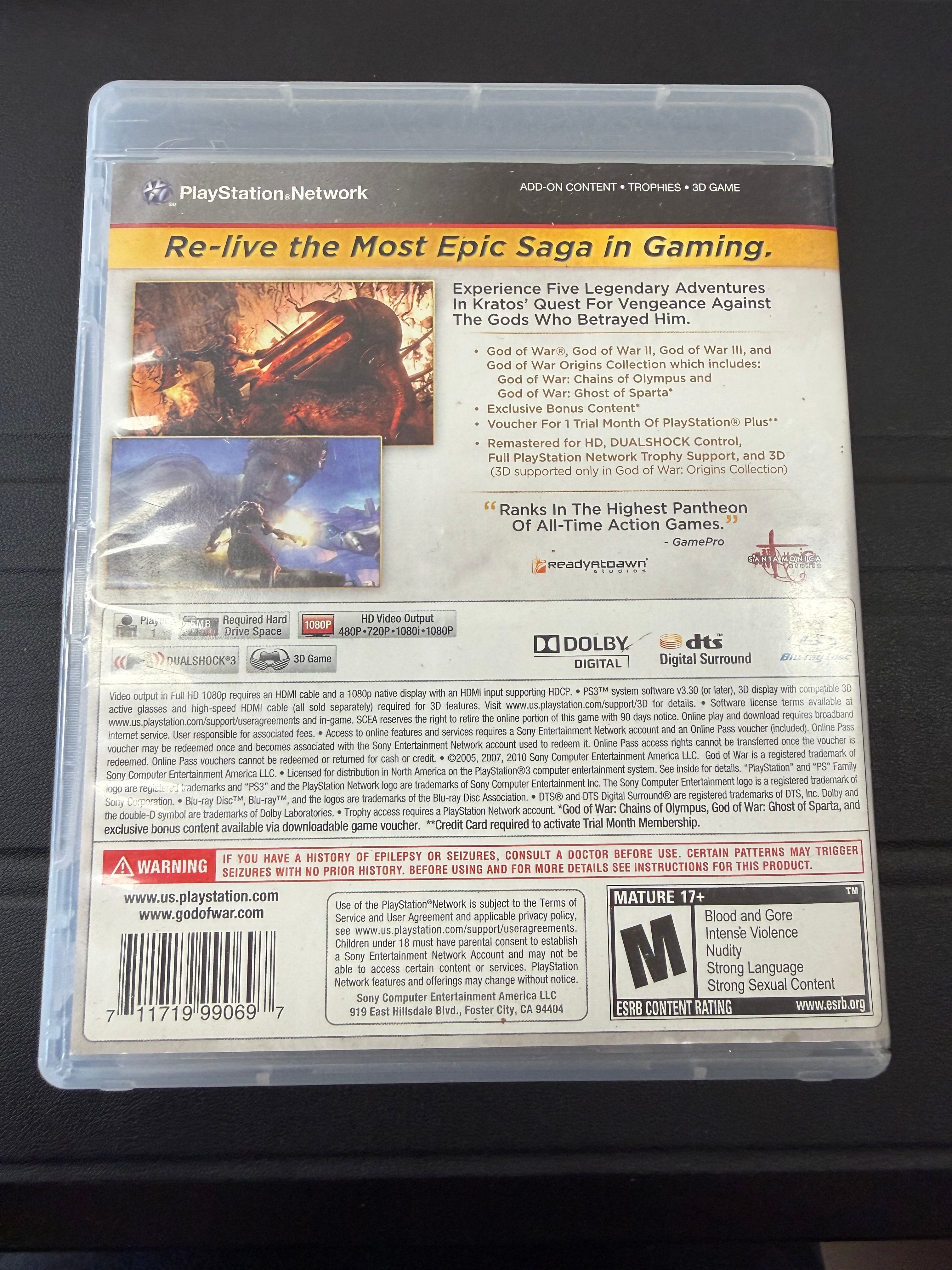 God of War Saga Dual Pack