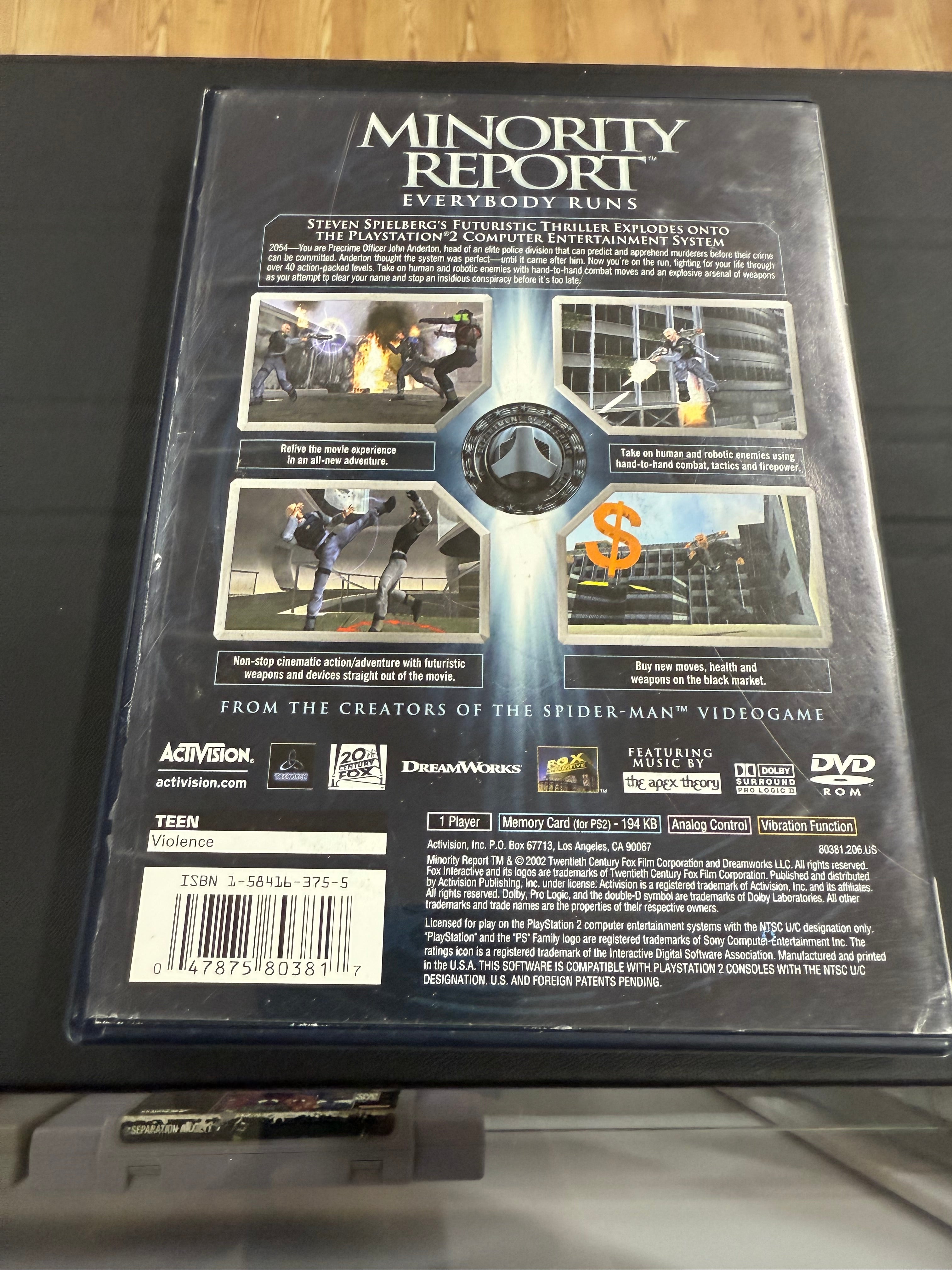 Minority Report Everybody Runs