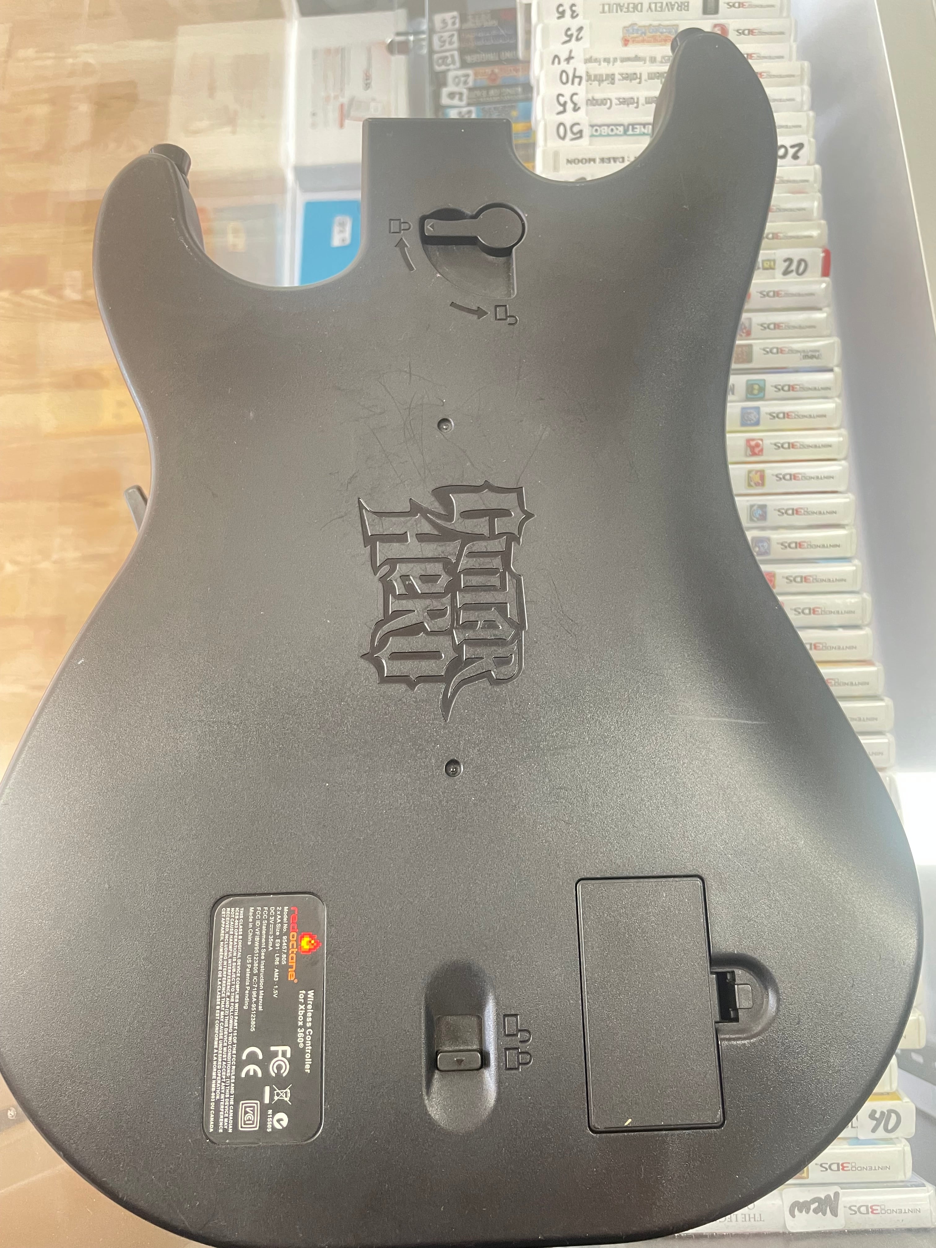 Wireless Guitar Hero controller