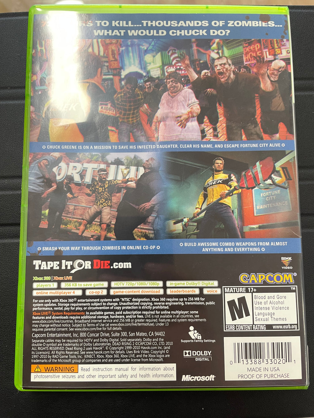 Dead Rising 2 off the record