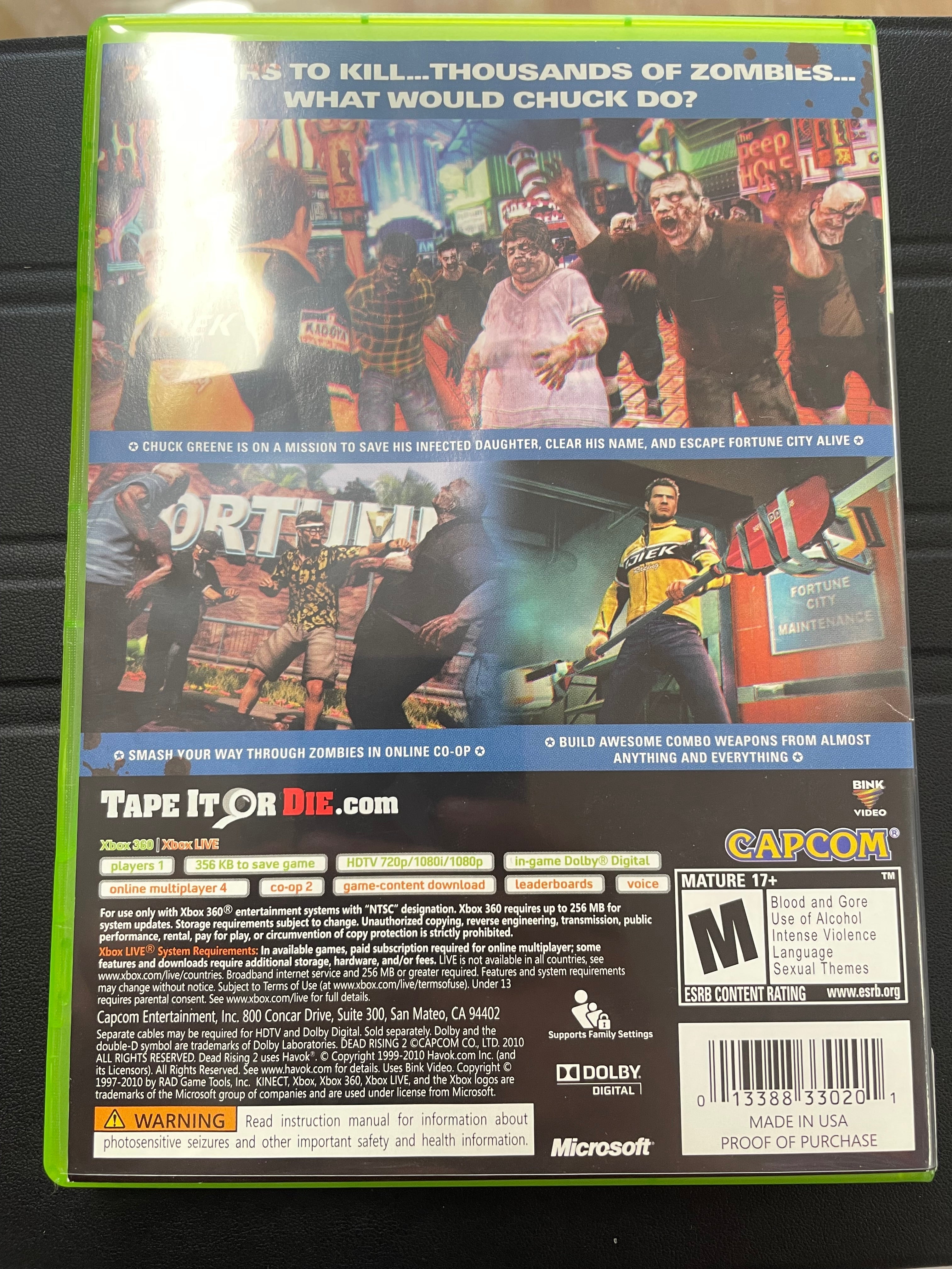 Dead Rising 2 off the record