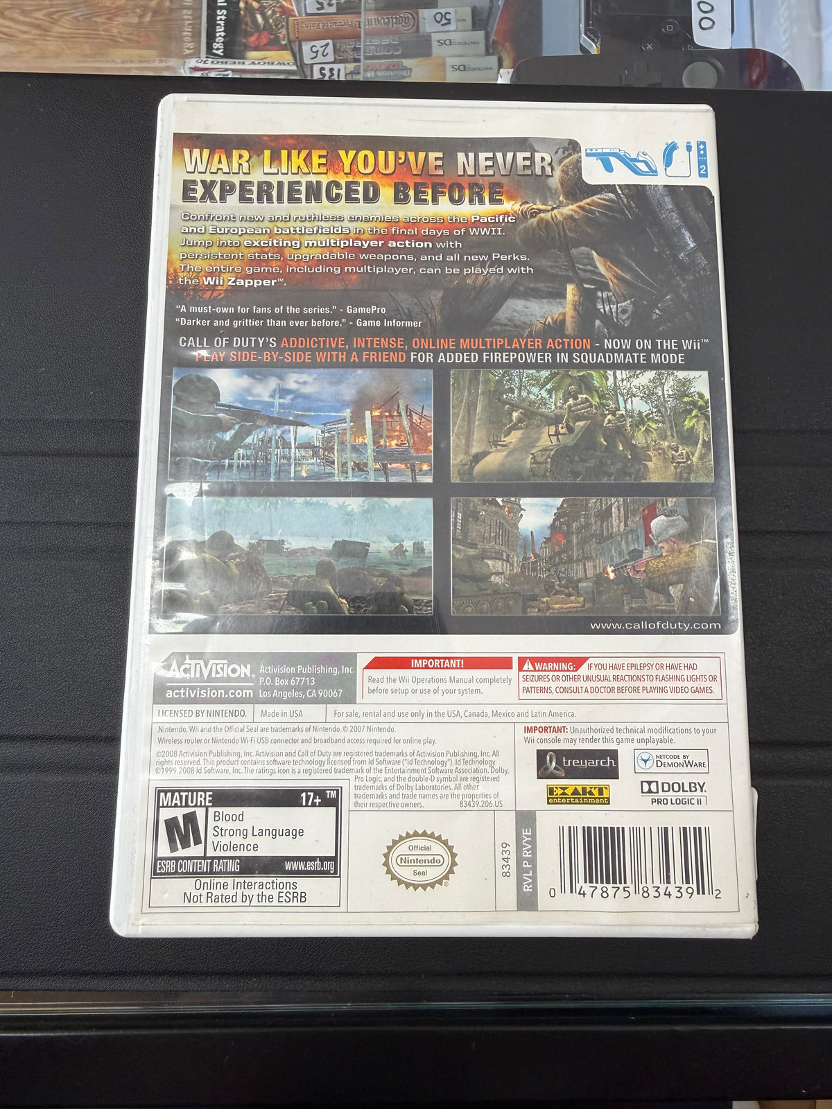 Call Of Duty World At War
