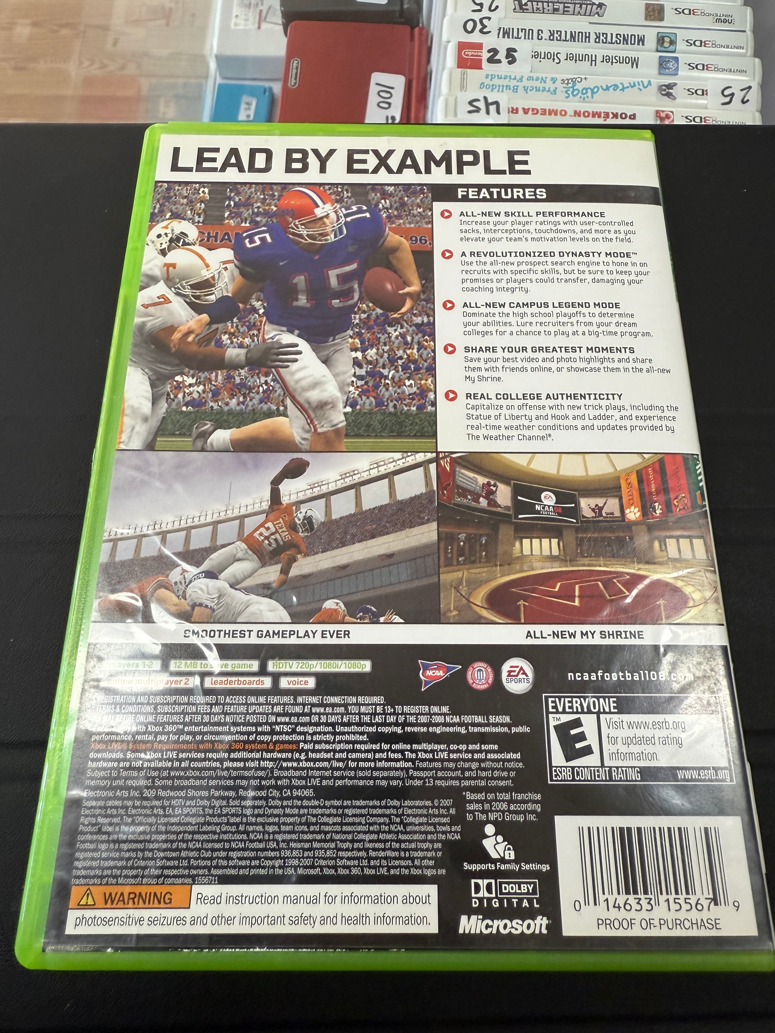 NCAA Football 08