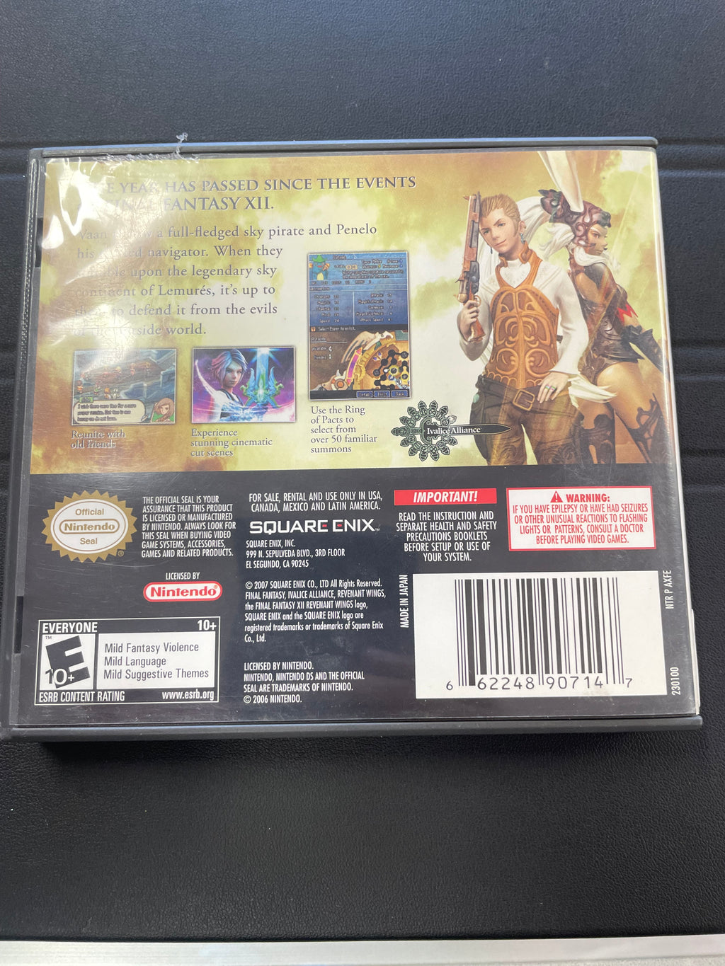 Final Fantasy XII Revenant Wings