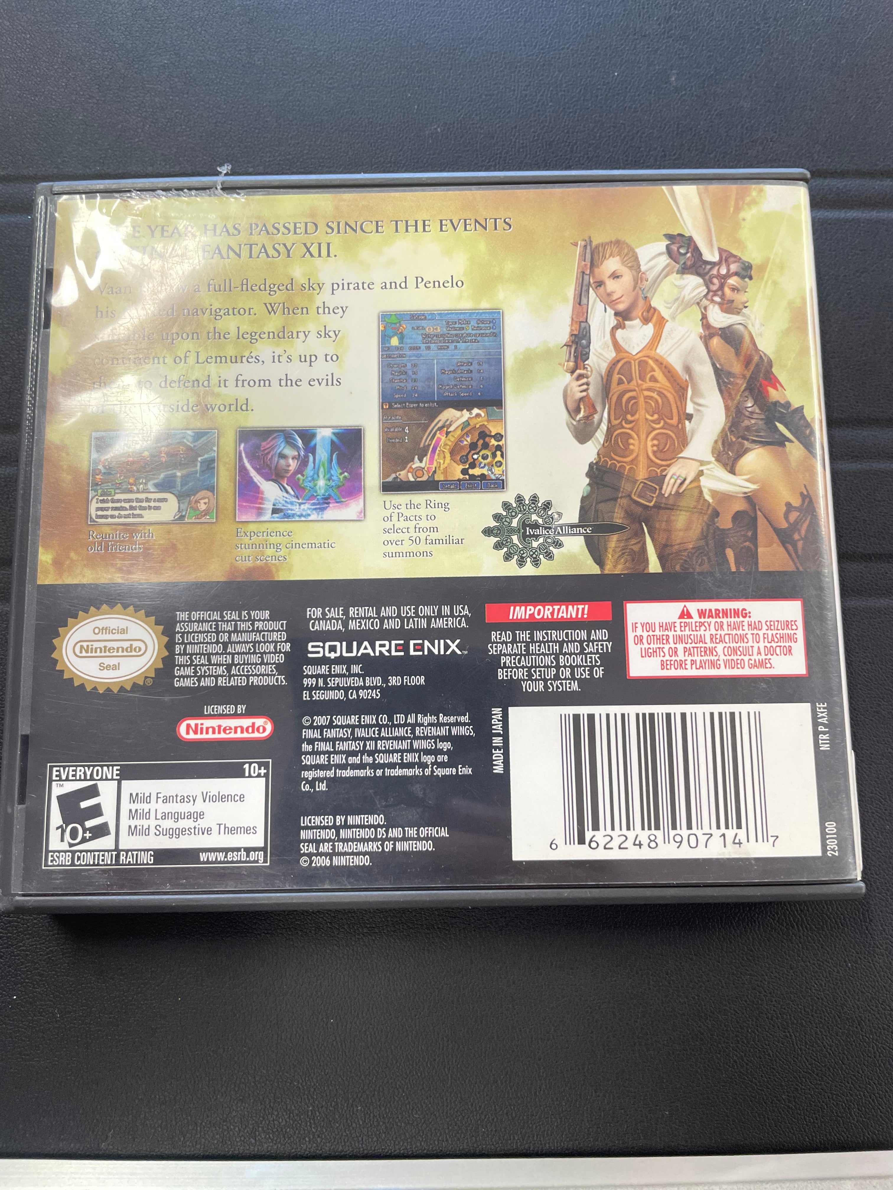 Final Fantasy XII Revenant Wings