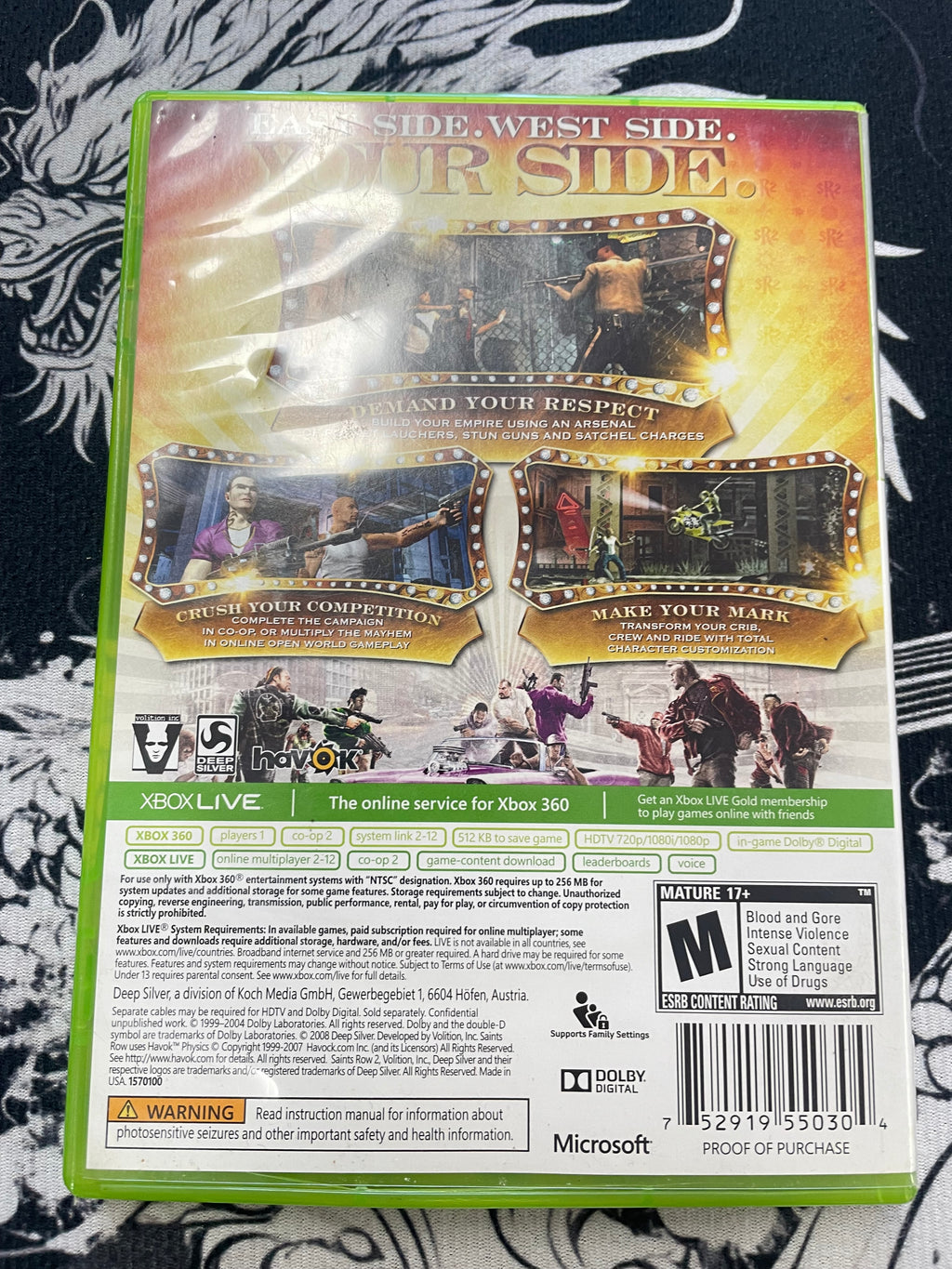Saints Row 2 Platinum hits