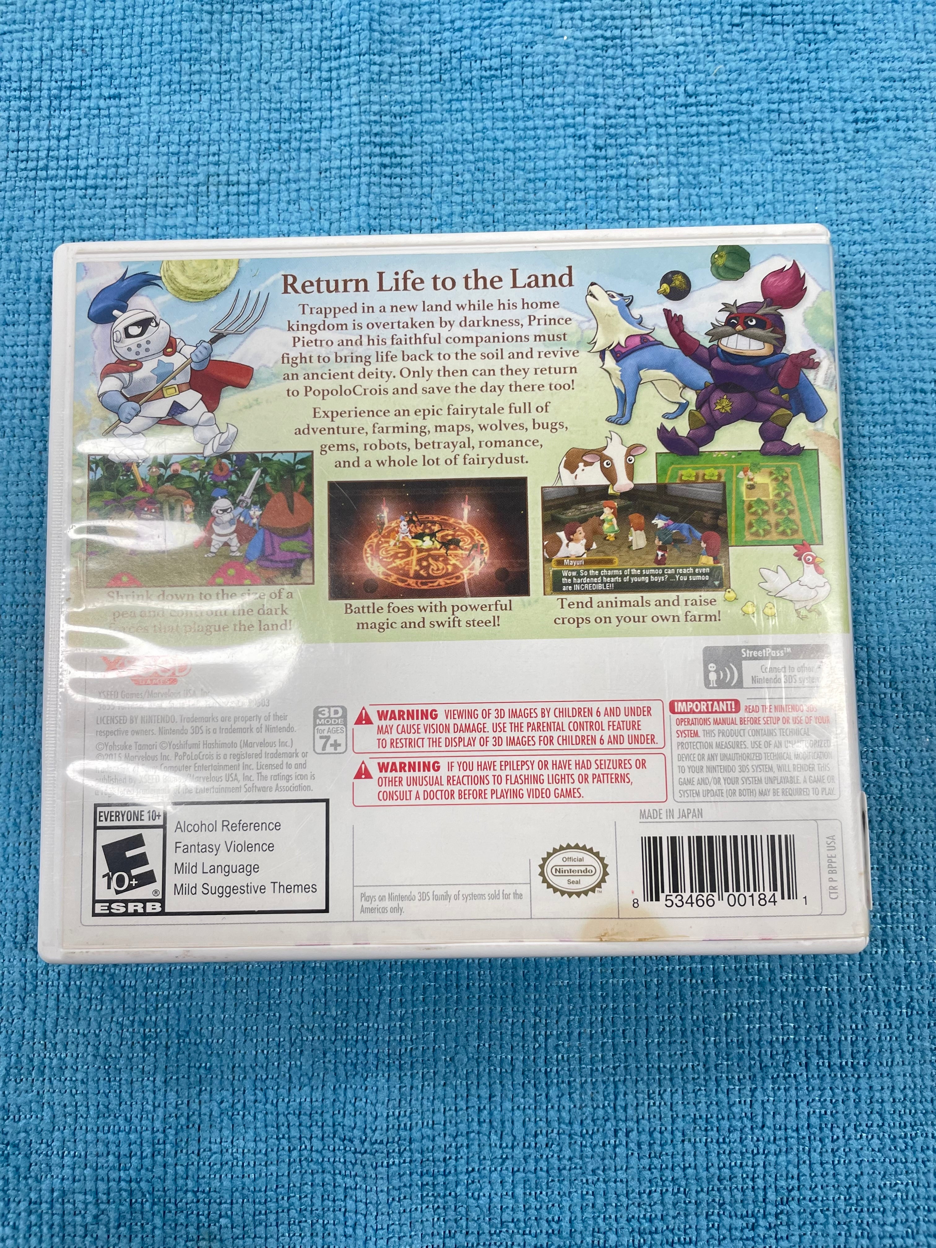 Return to PoPoLoCrois: A Story of Seasons Fairytale