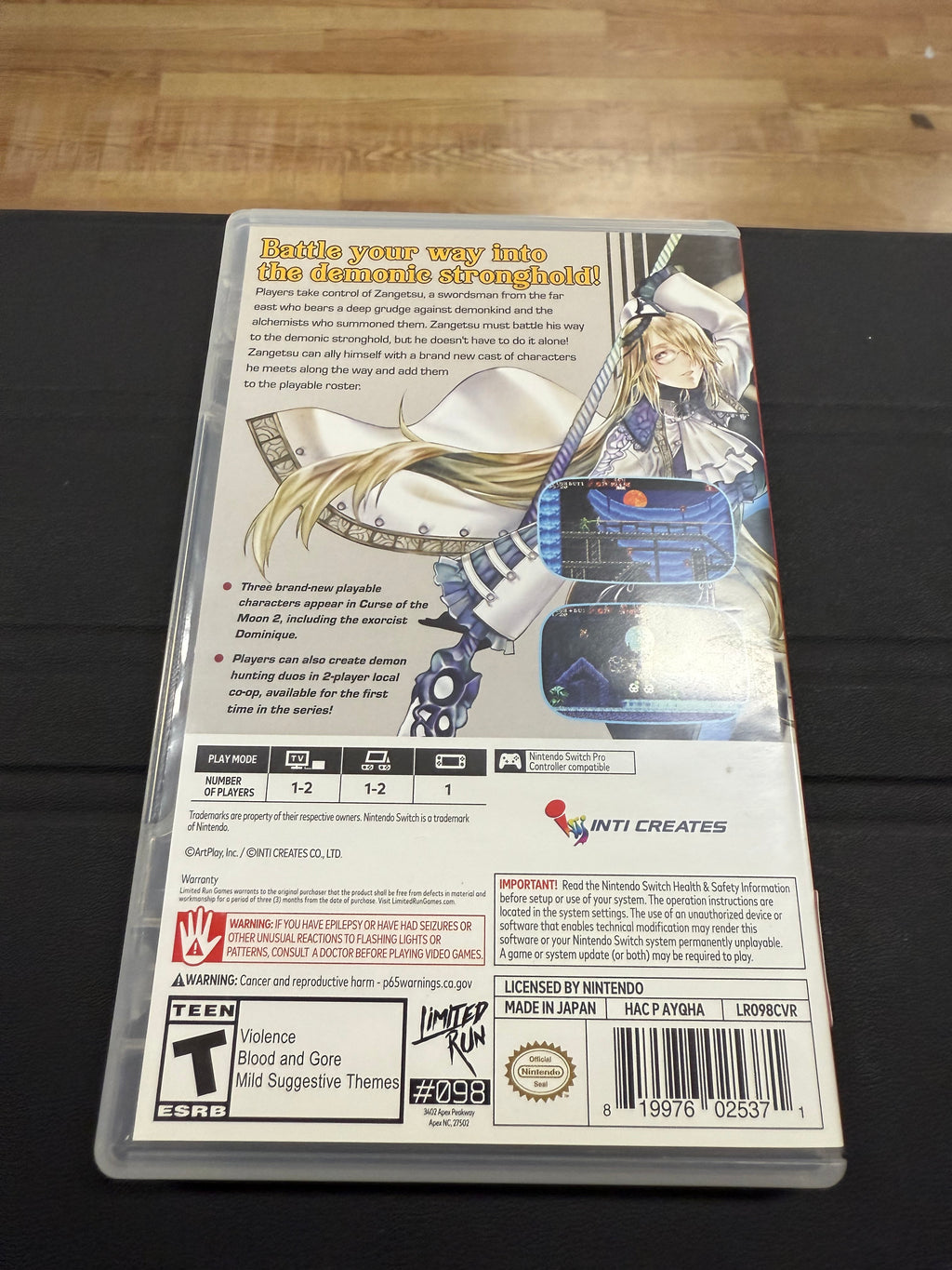 Bloodstained: Curse of the Moon 2