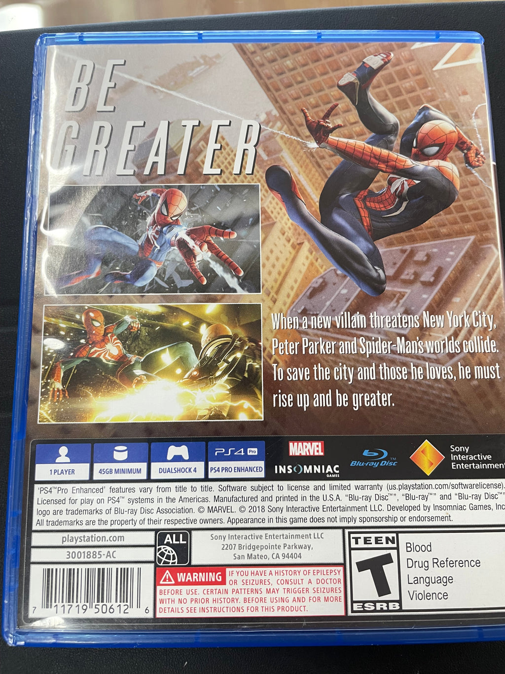 Marvel Spider man