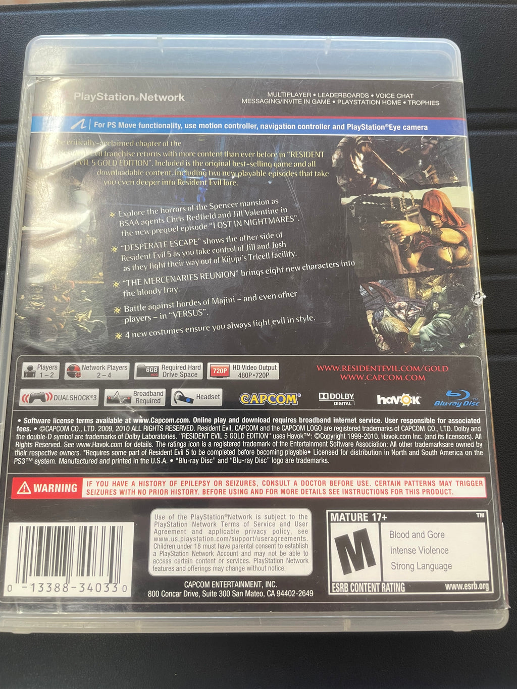 Resident Evil 5 Gold Edition