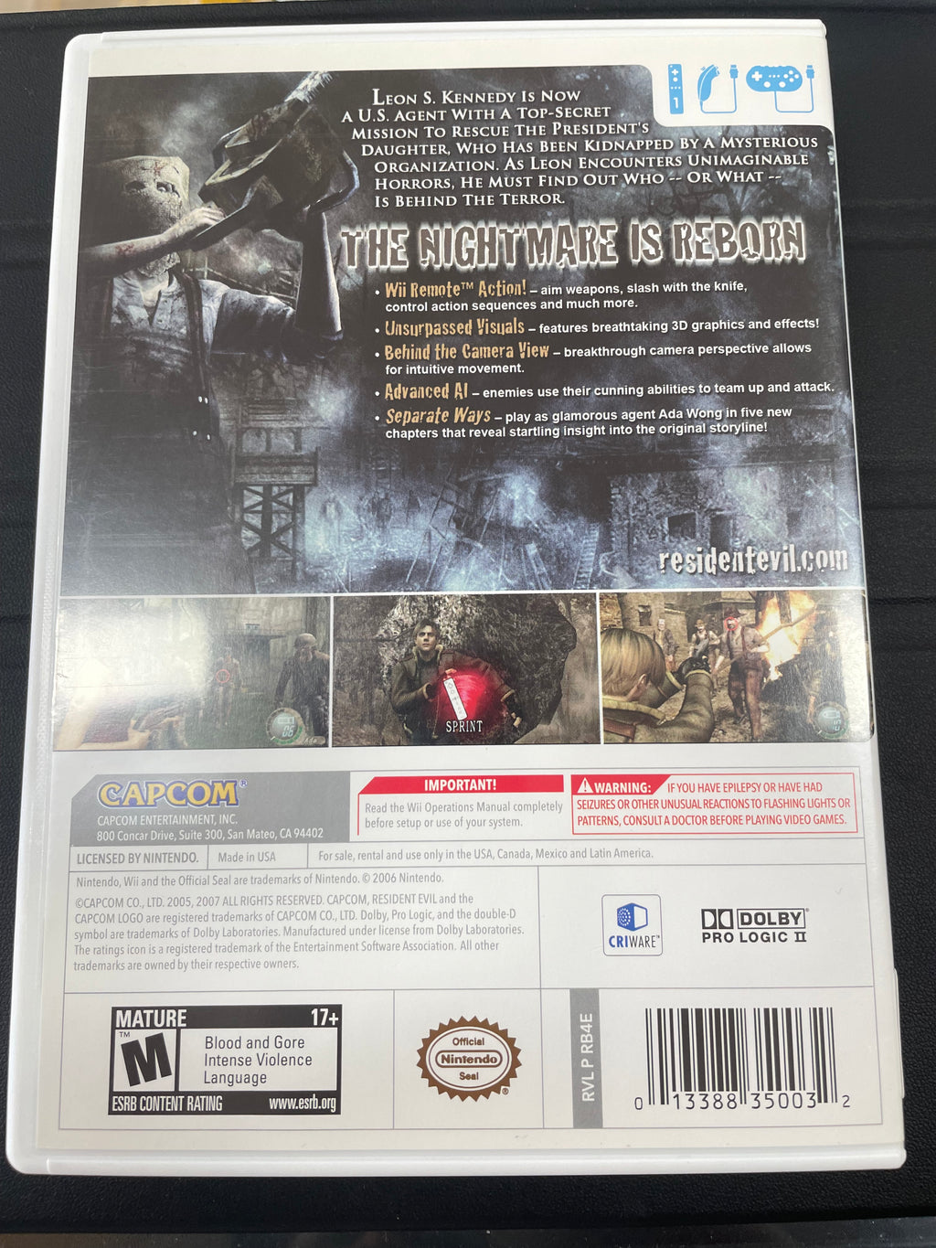 Resident Evil 4 Wii edition