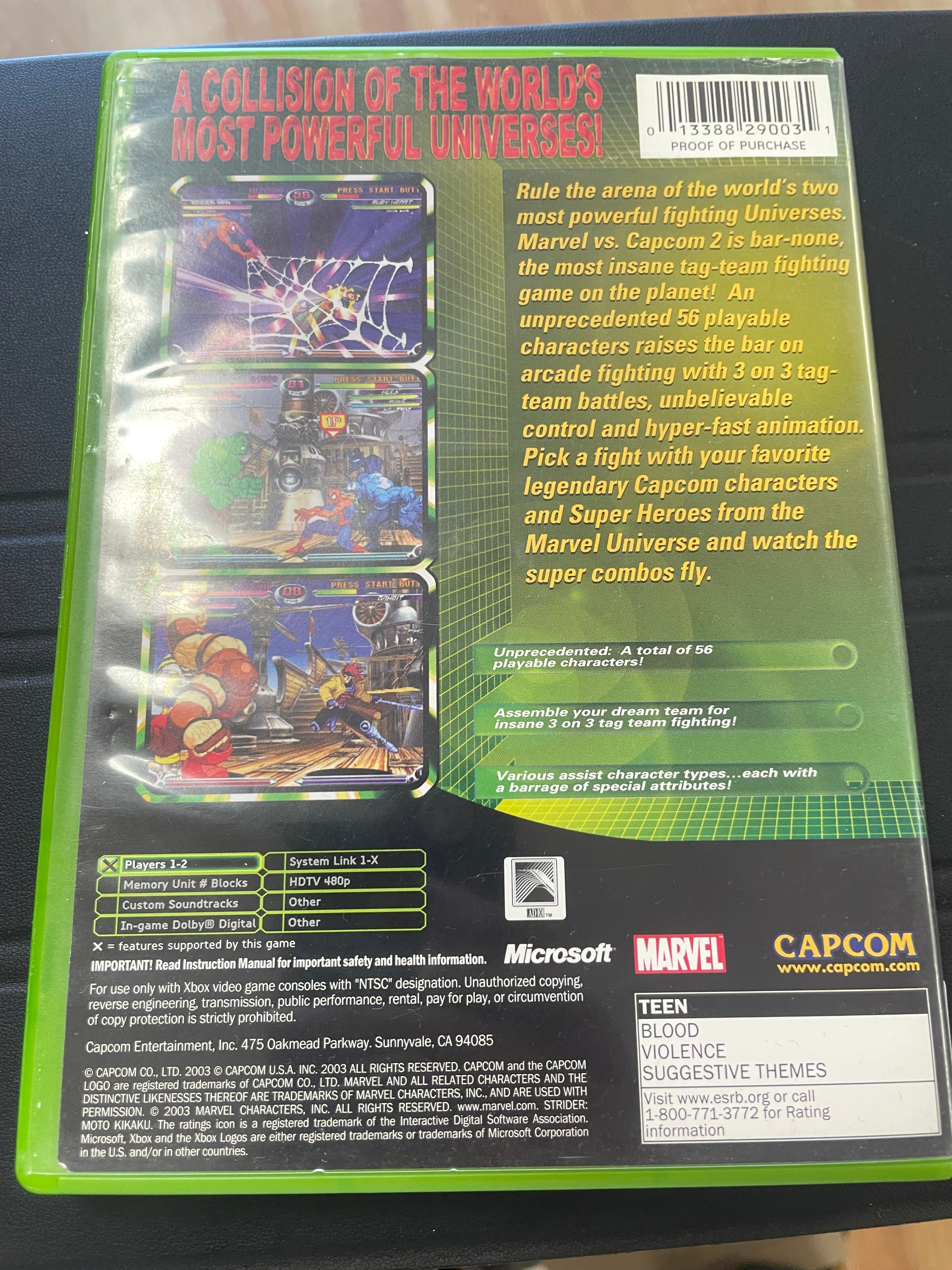 Marvel vs Capcom 2