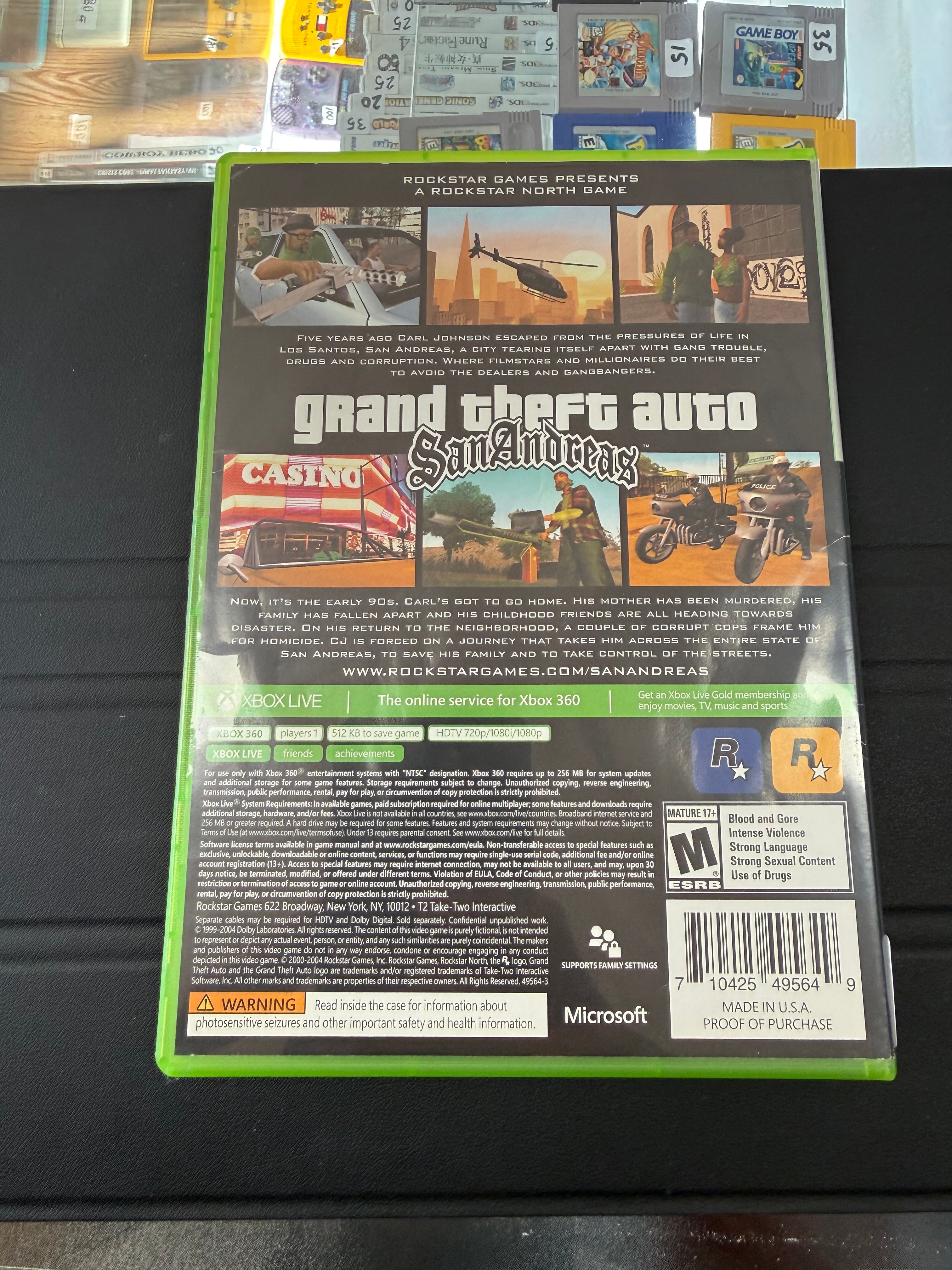 Grand Theft Auto San Andreas [Platinum Hits]