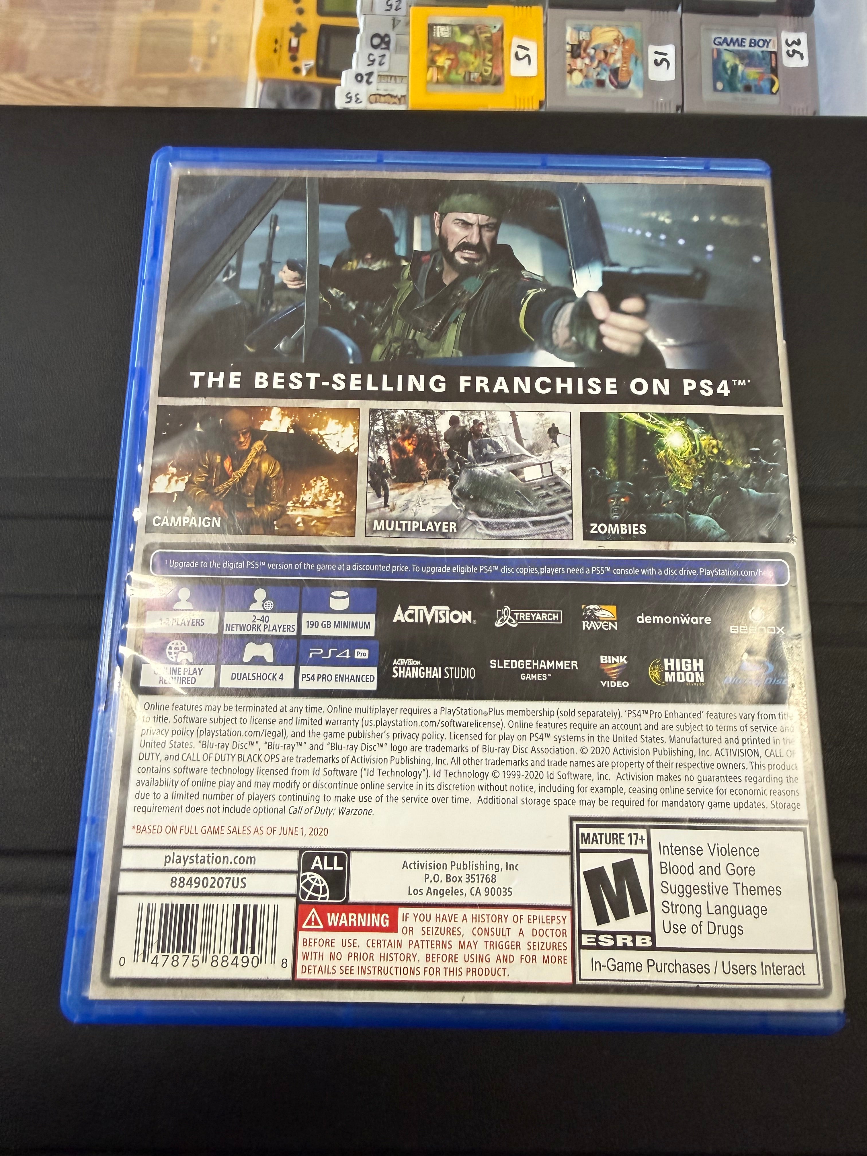 Call Of Duty Black Ops Cold War