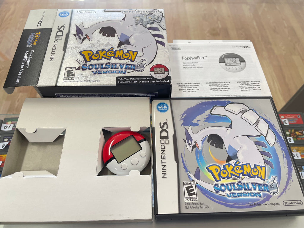 Pokemon SoulSilver Version Pokewalker Box