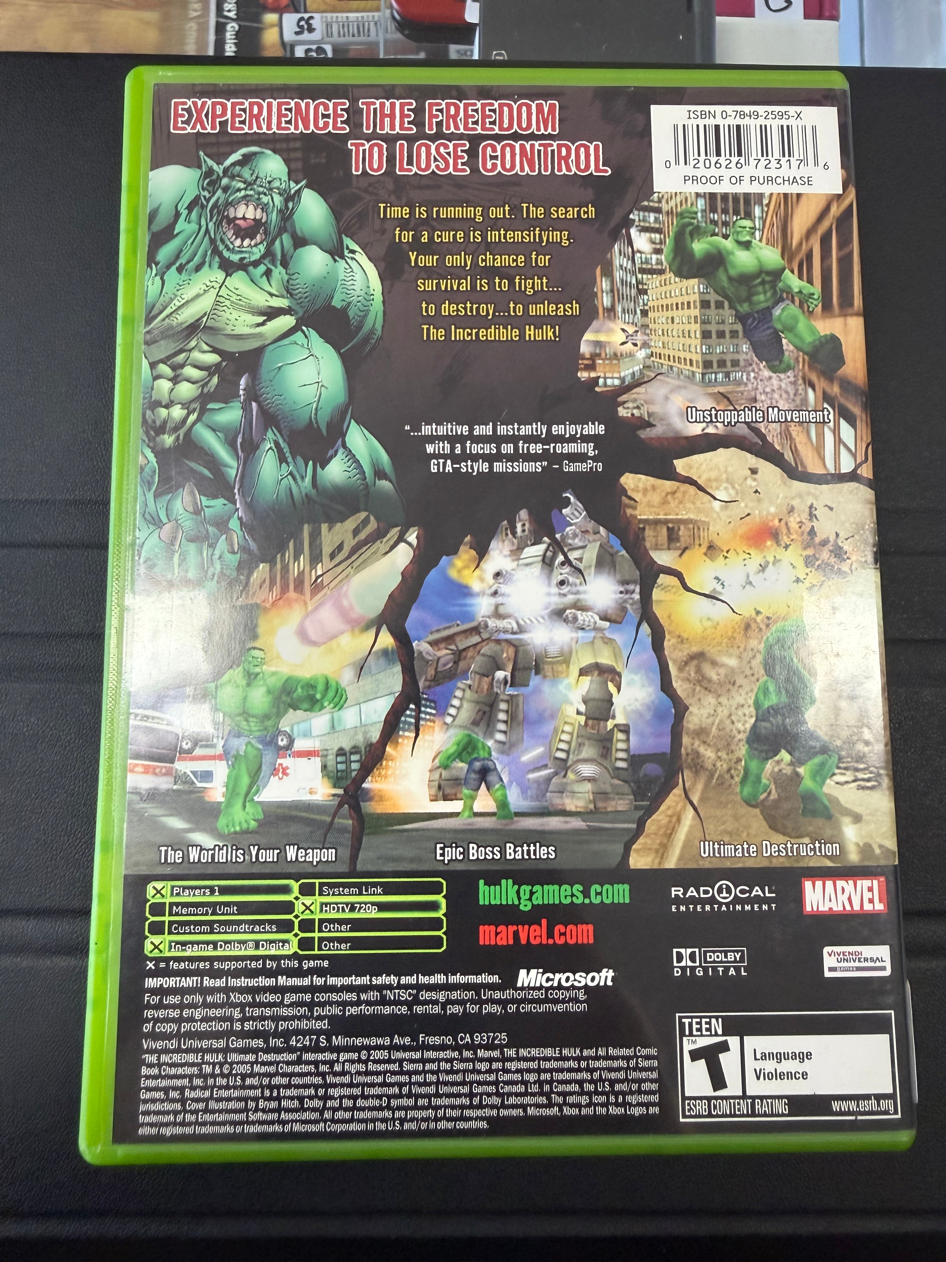 The Incredible Hulk: Ultimate Destruction