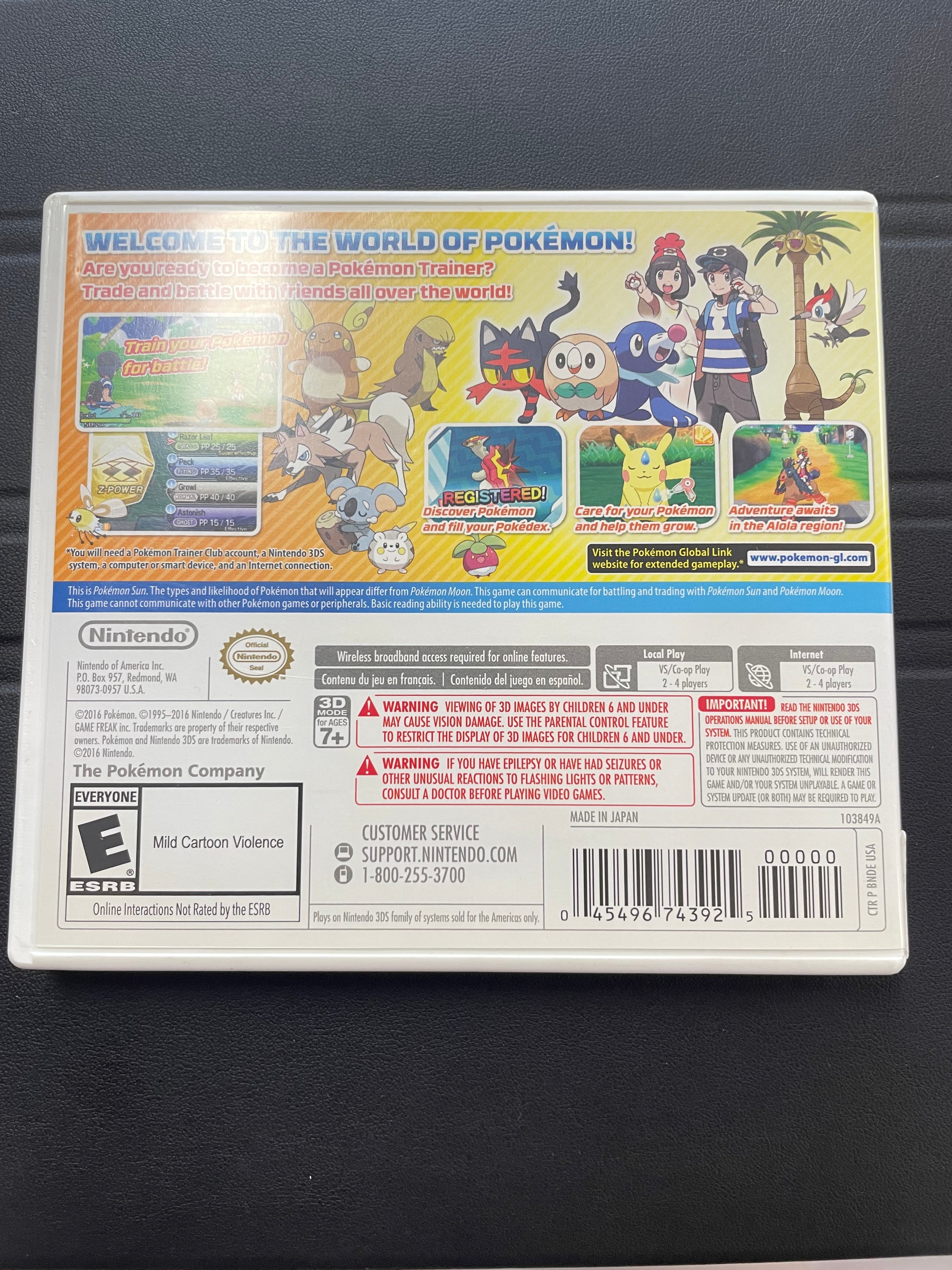 Pokemon Sun