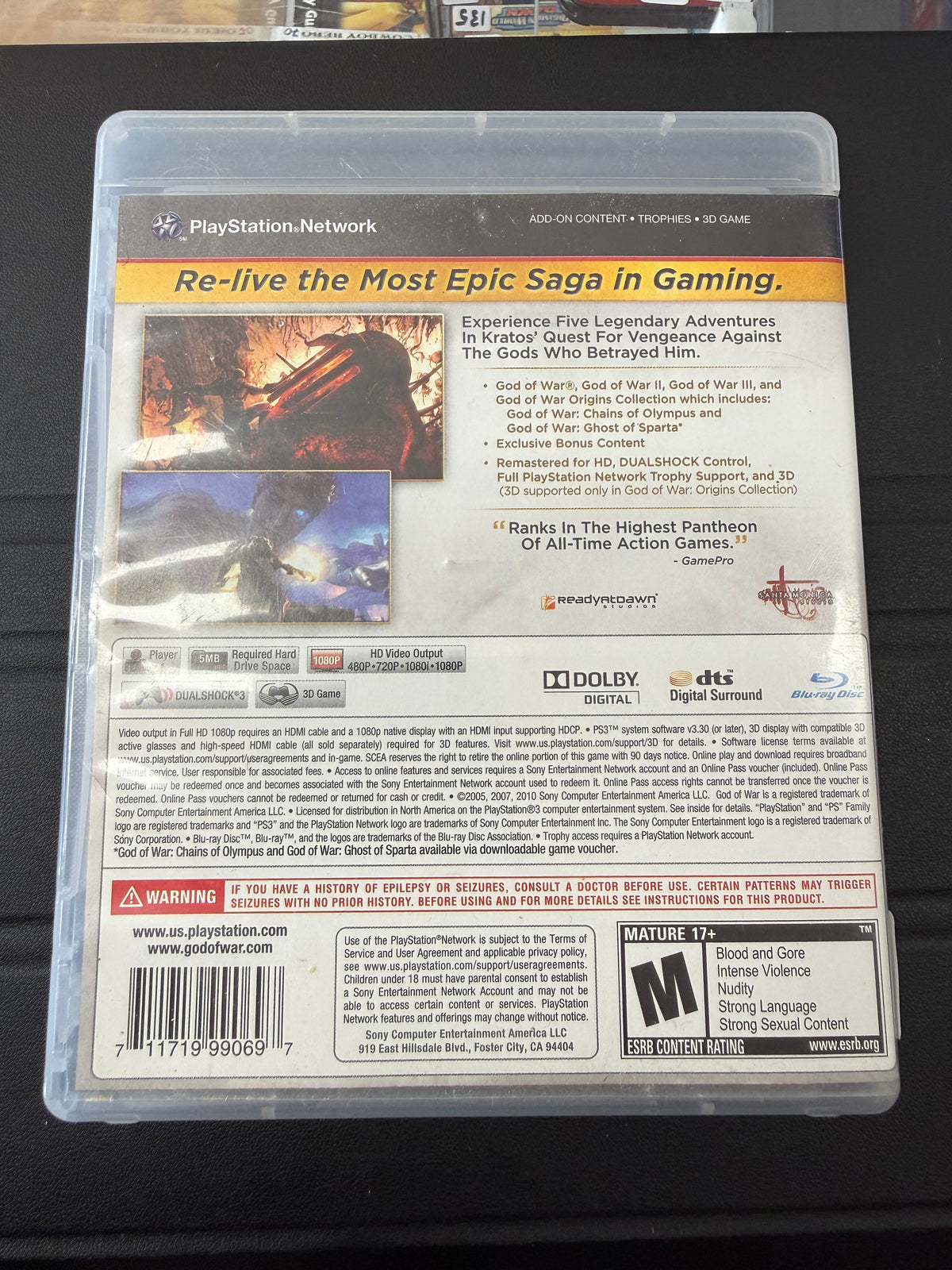 God of War Saga Dual Pack