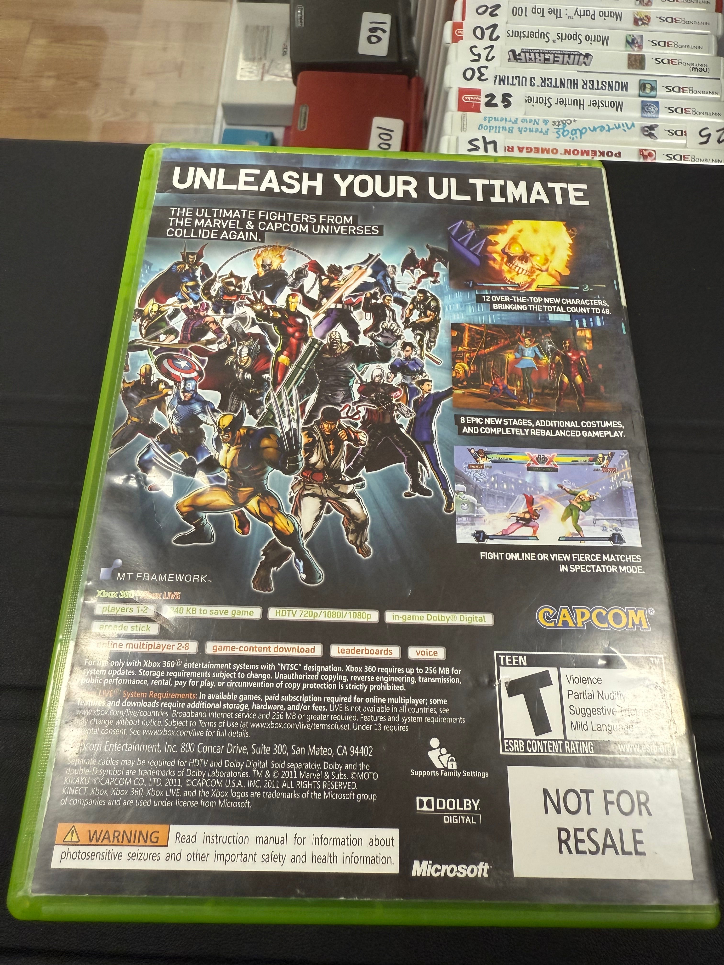 Ultimate Marvel VS Capcom 3