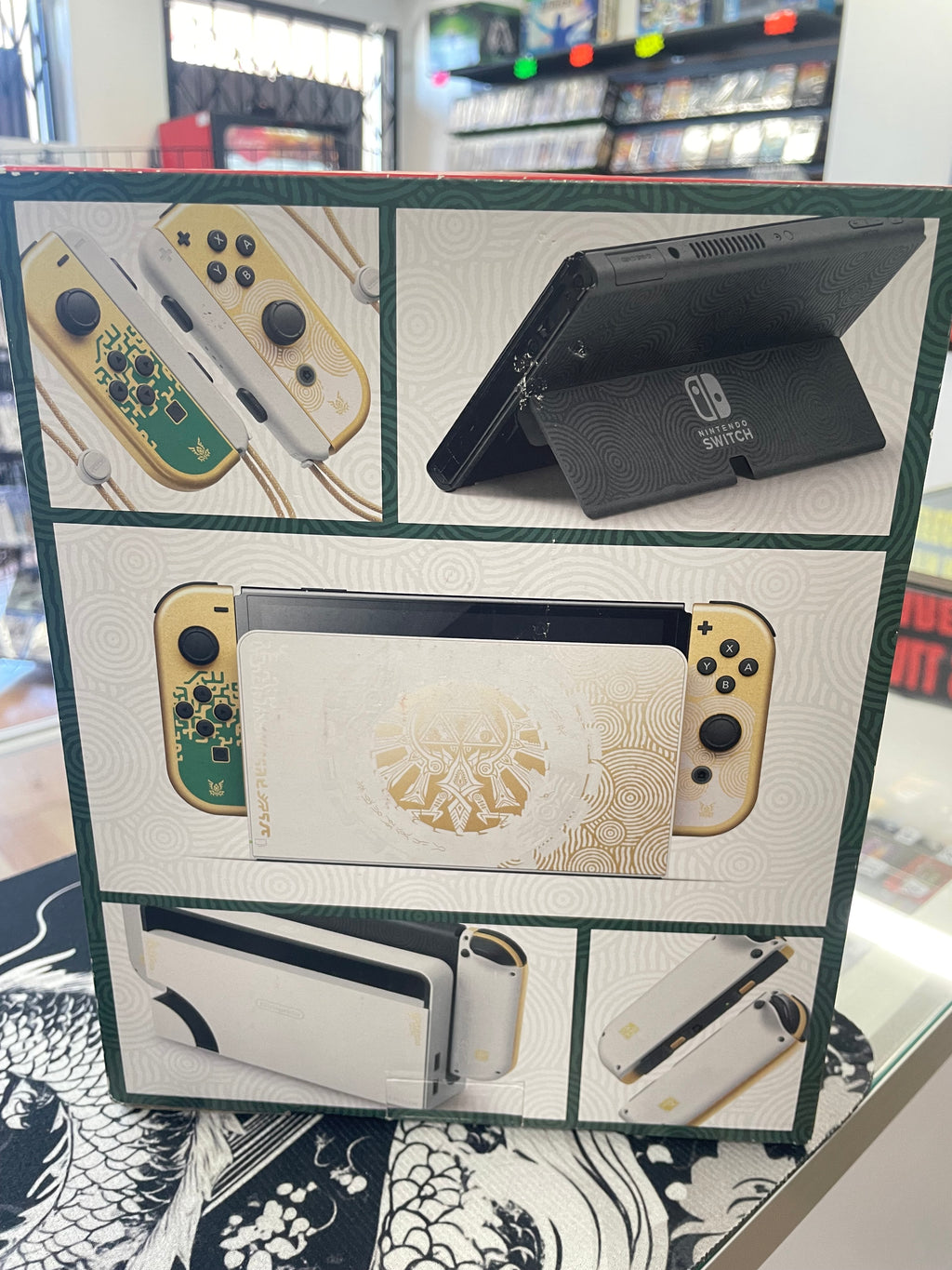 Legend of Zelda tears of the kingdom Nintendo switch oled