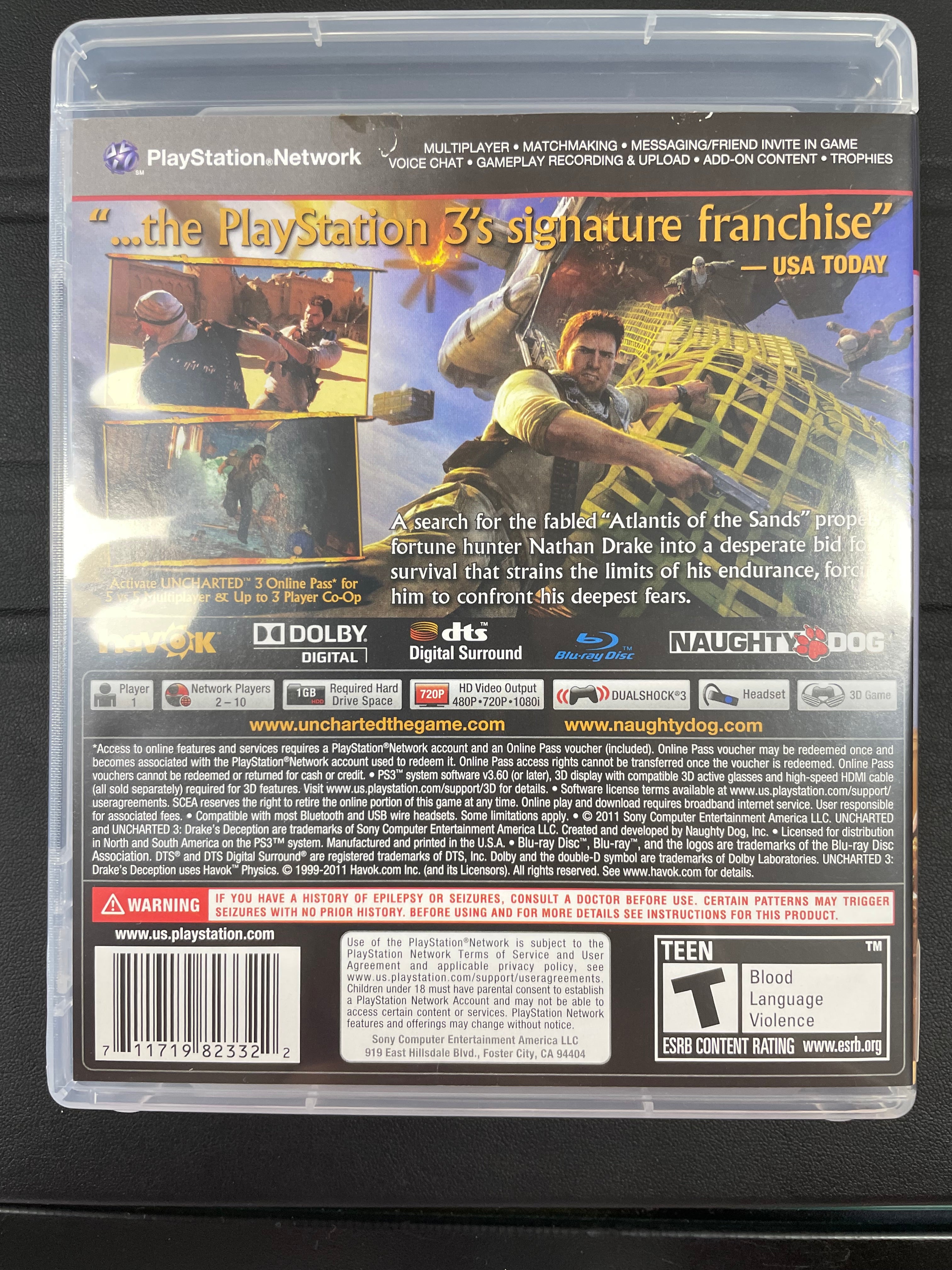 Uncharted 3 Drake’s Deception