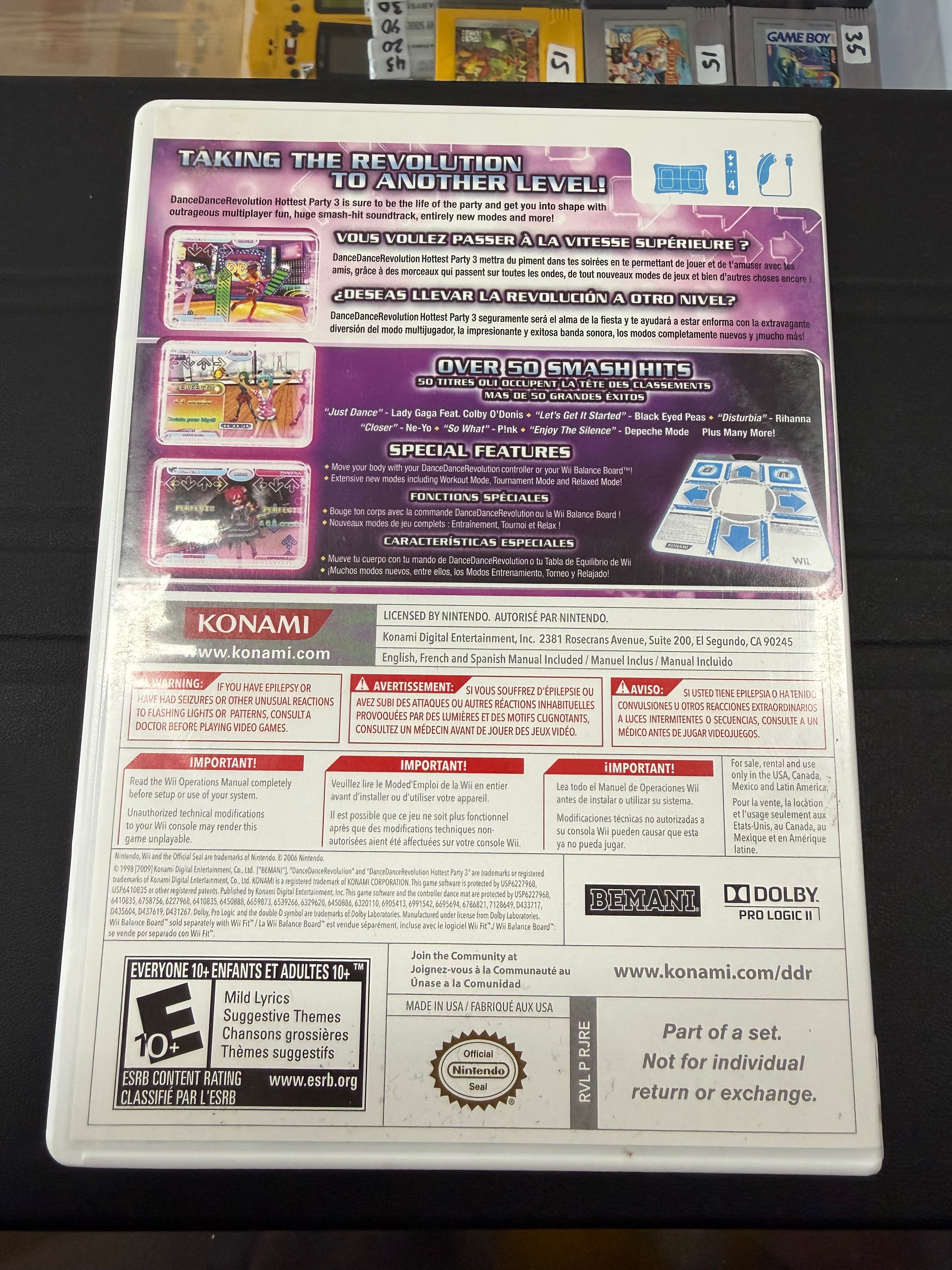 Dance Dance Revolution: Hottest Party 3