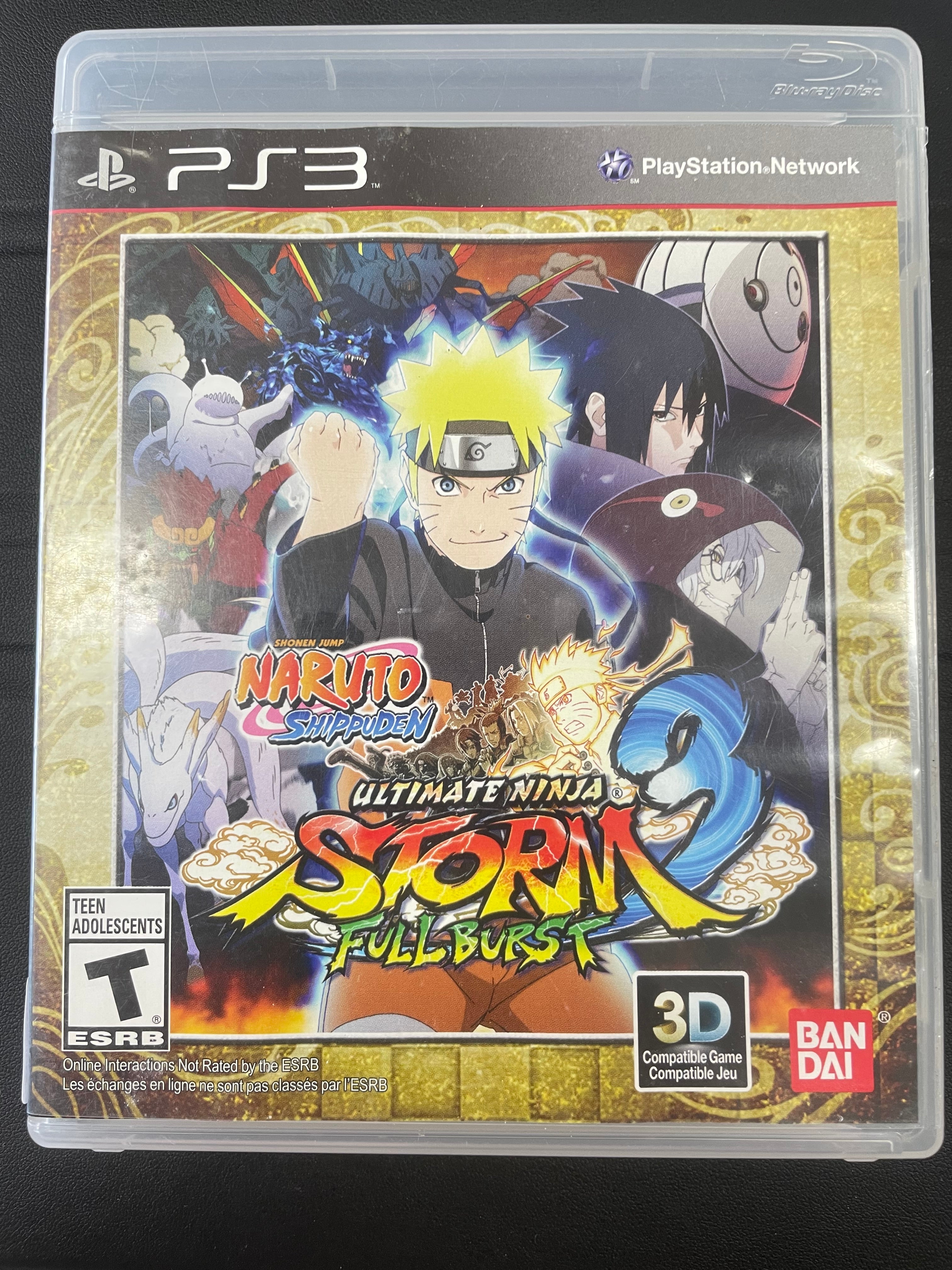 Naruto Shippuden Ultimate Ninja Storm 3 Full Burst