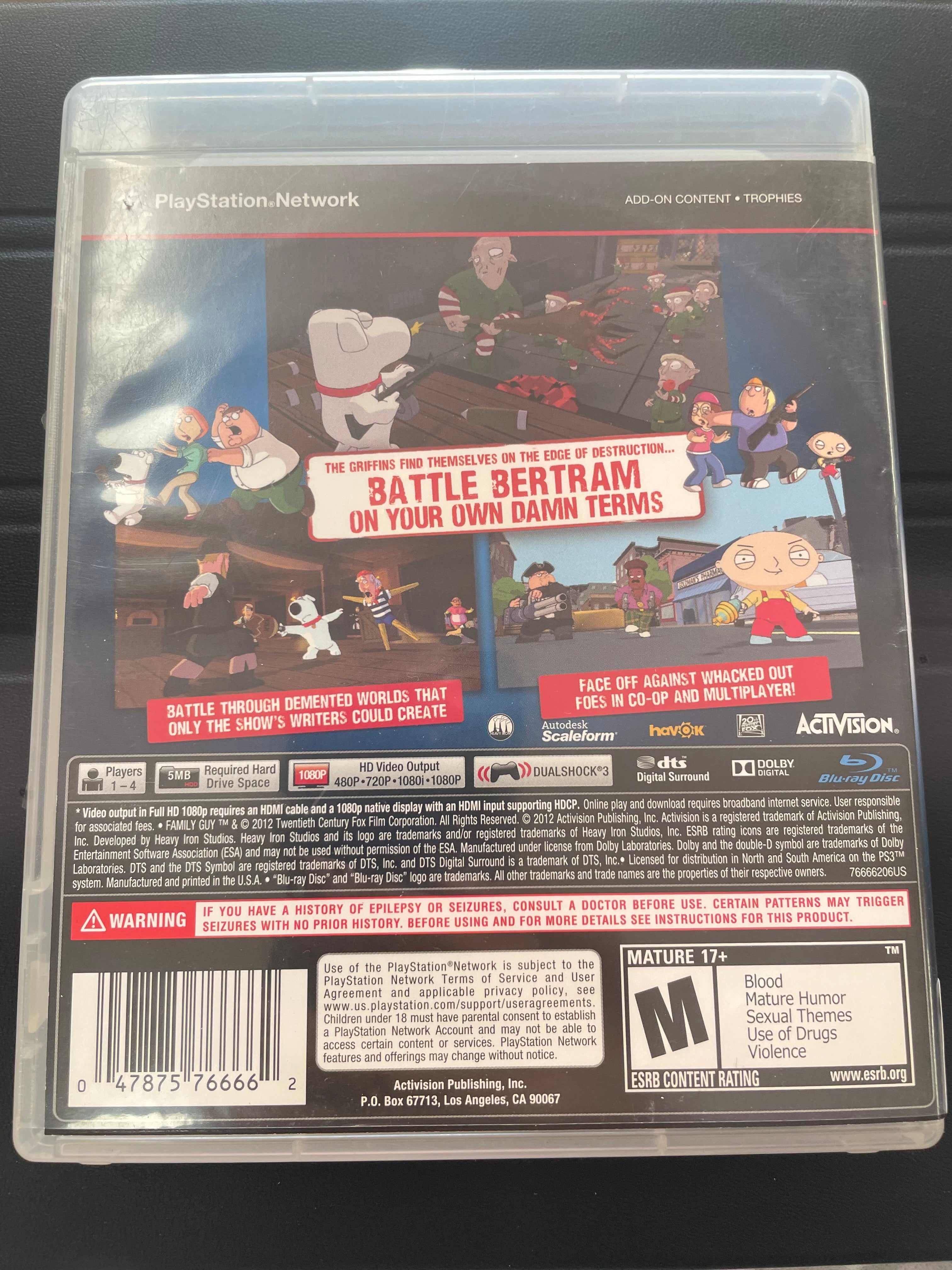 Family Guy back to the multiverse