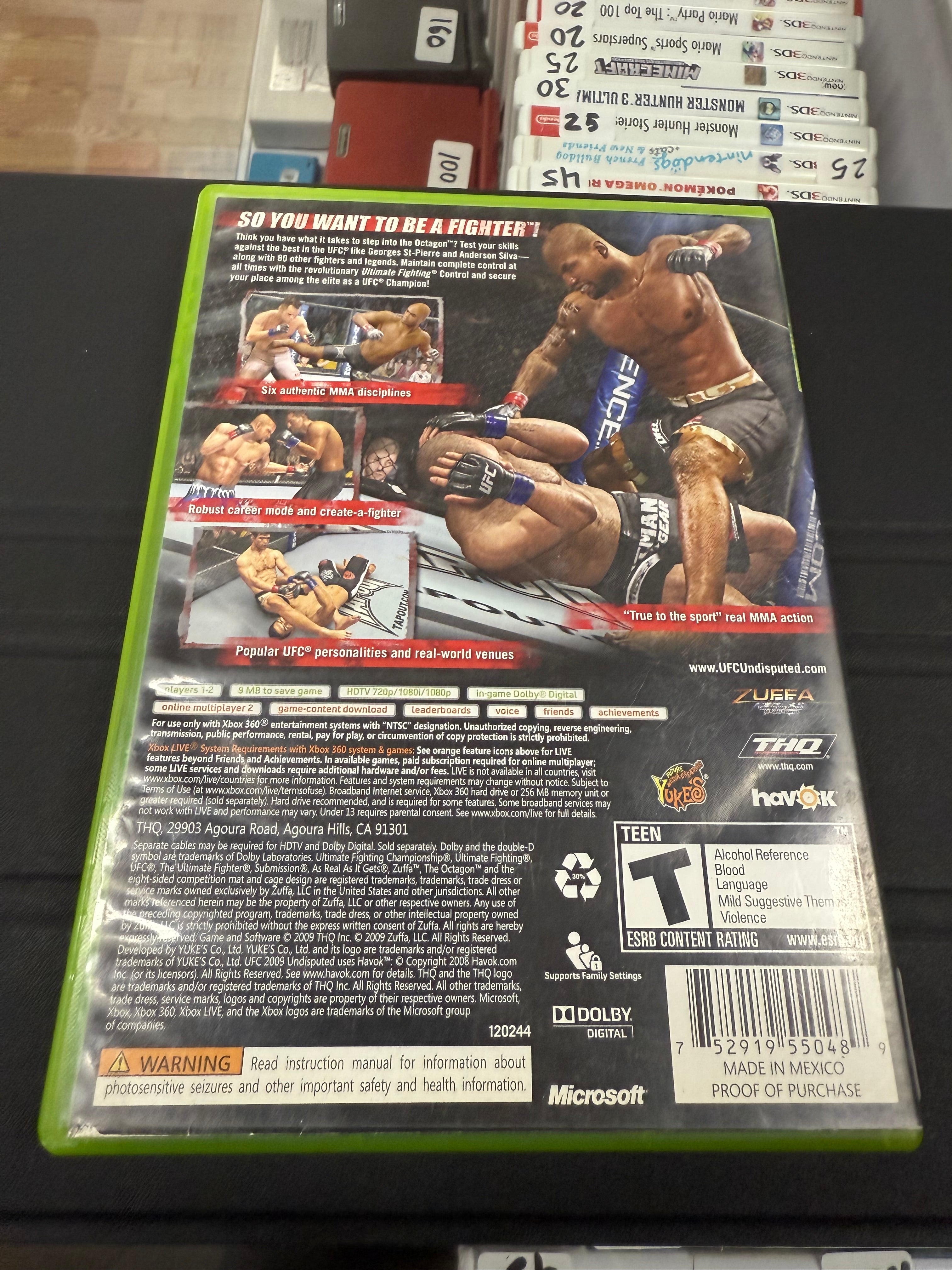 UFC 2009 Undisputed
