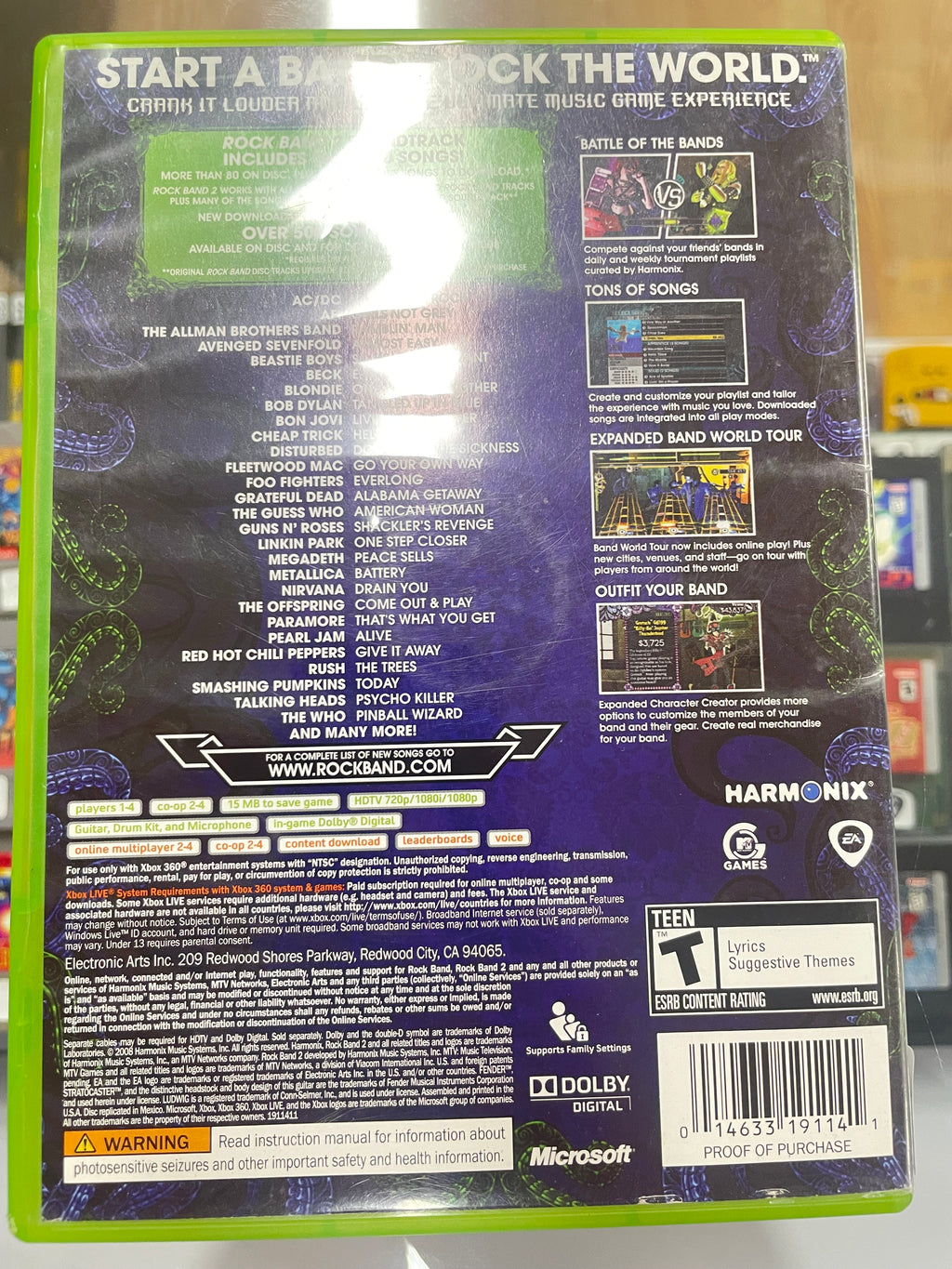 Rock band 2