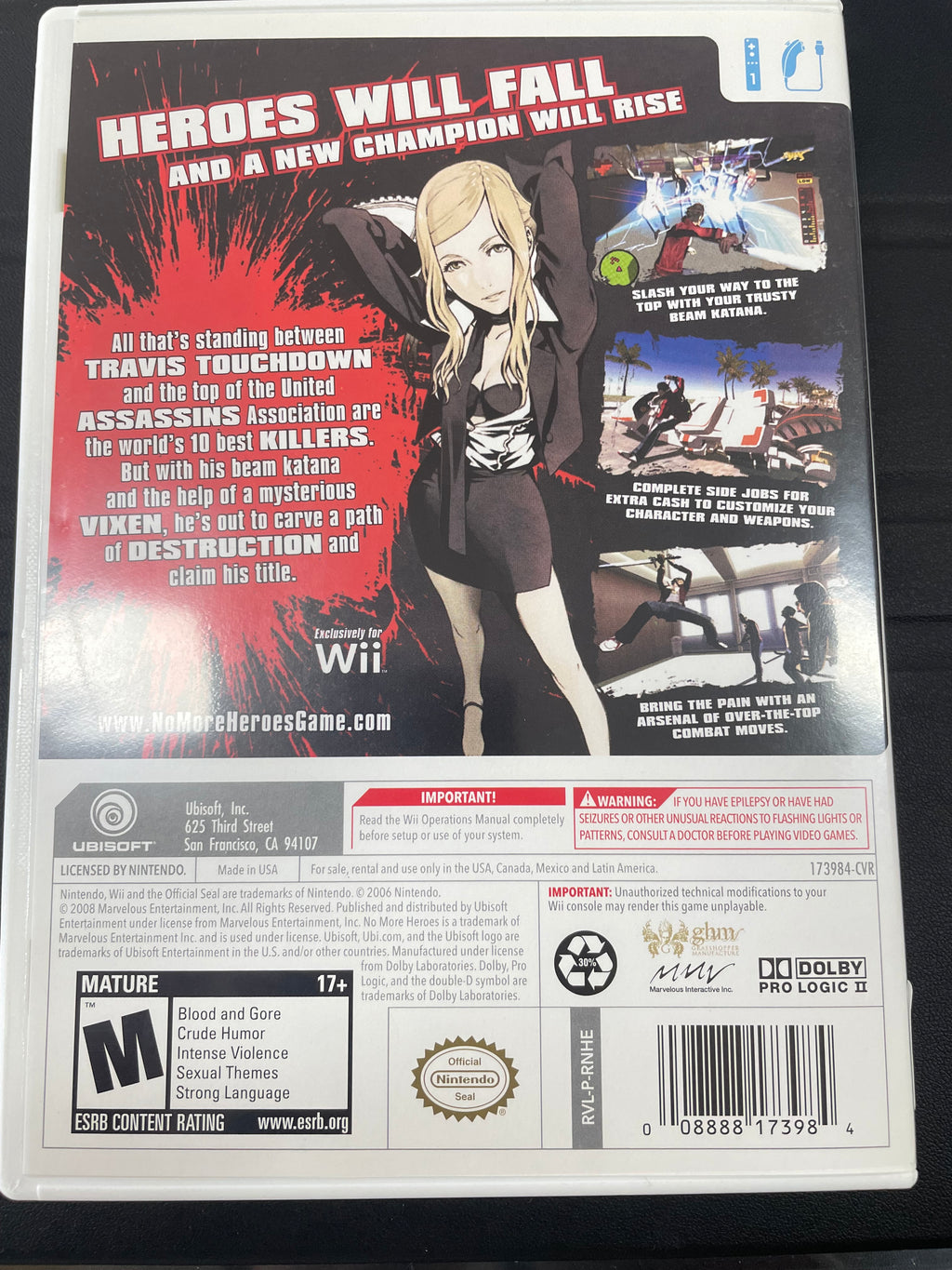 No more Heroes