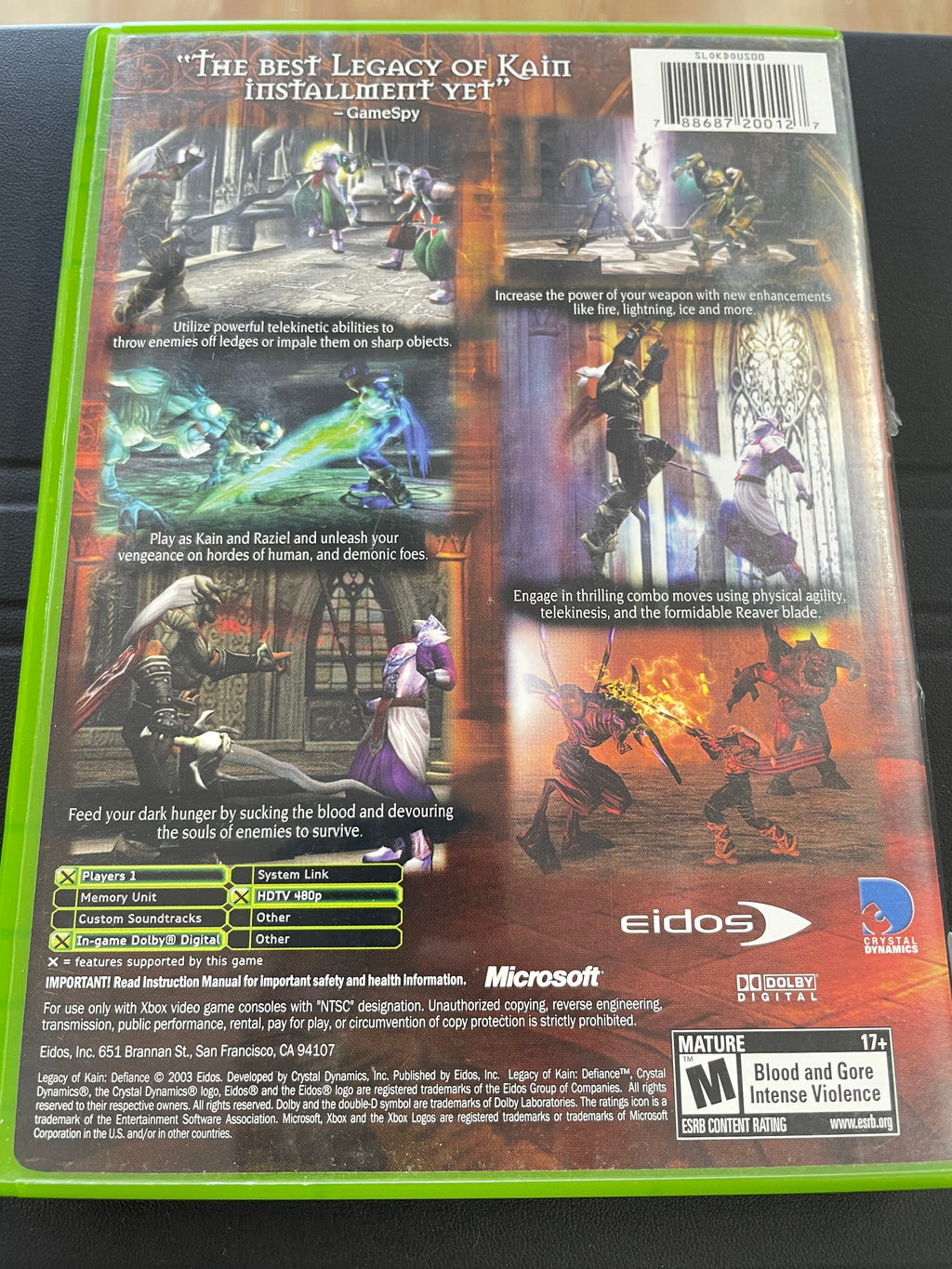 Legacy of Kain Defiance