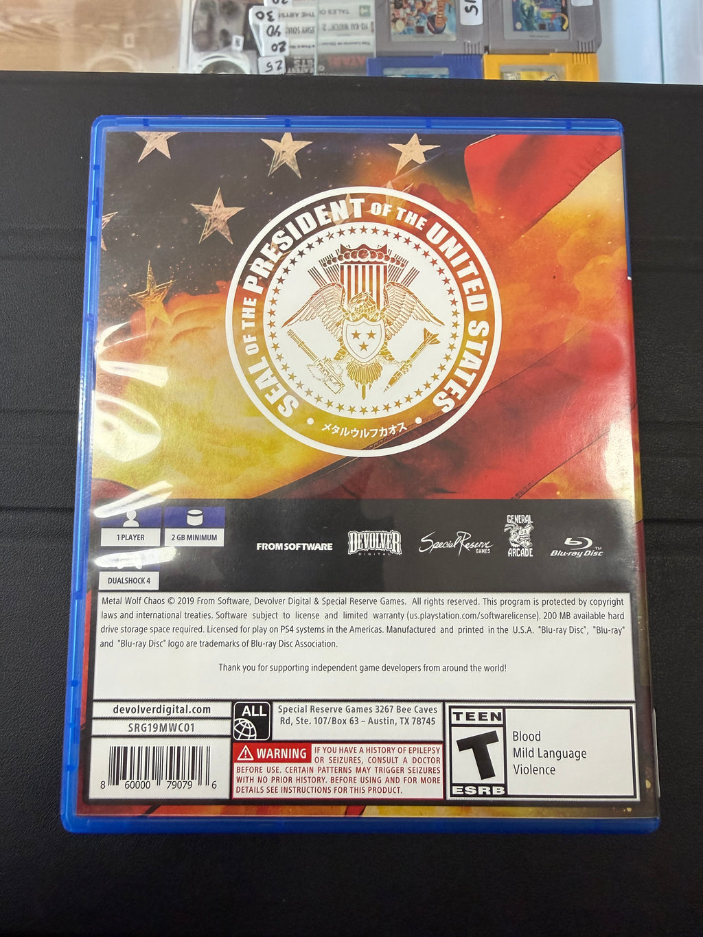 Metal Wolf Chaos XD