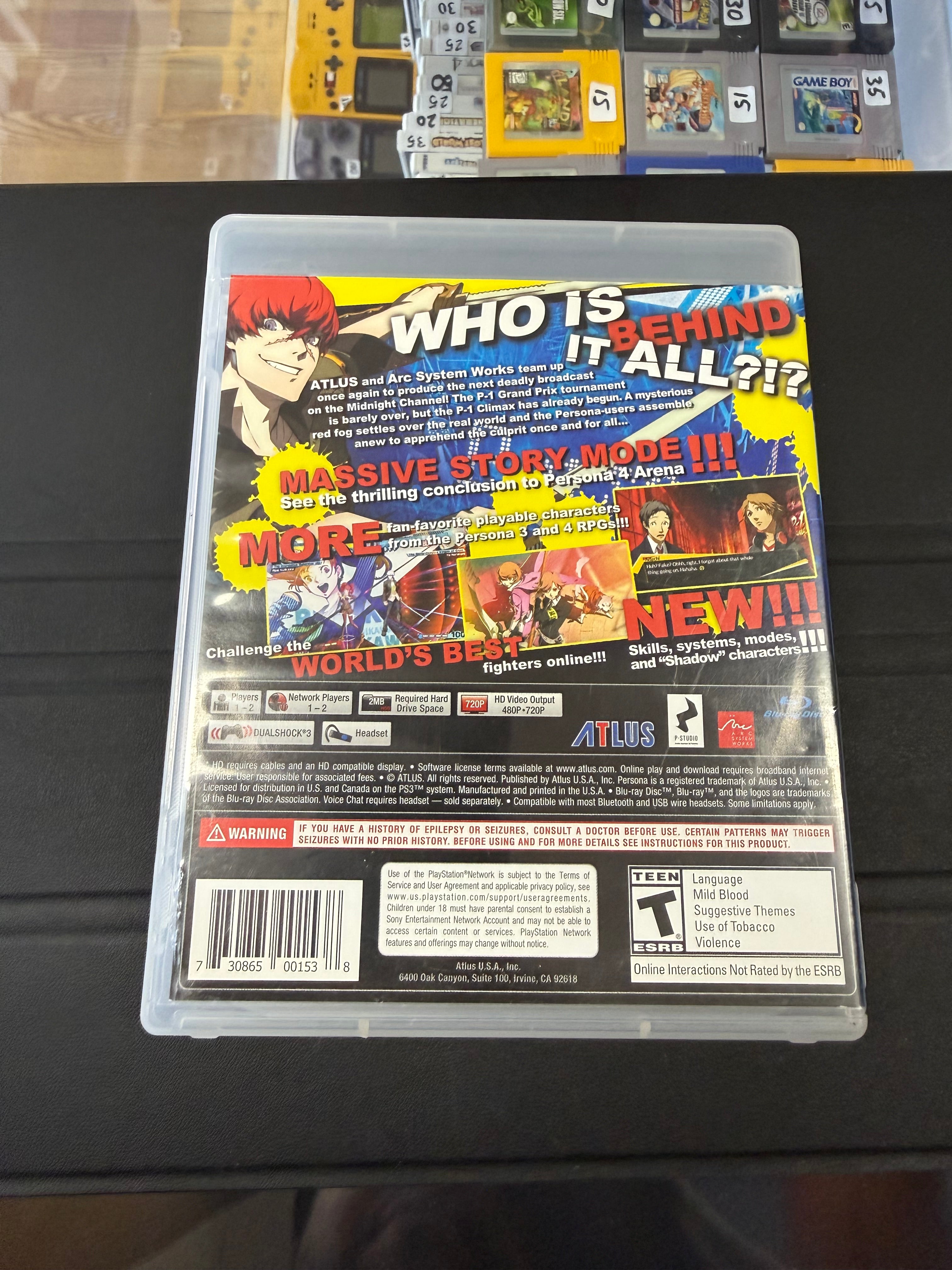 Persona 4 Arena Ultimax