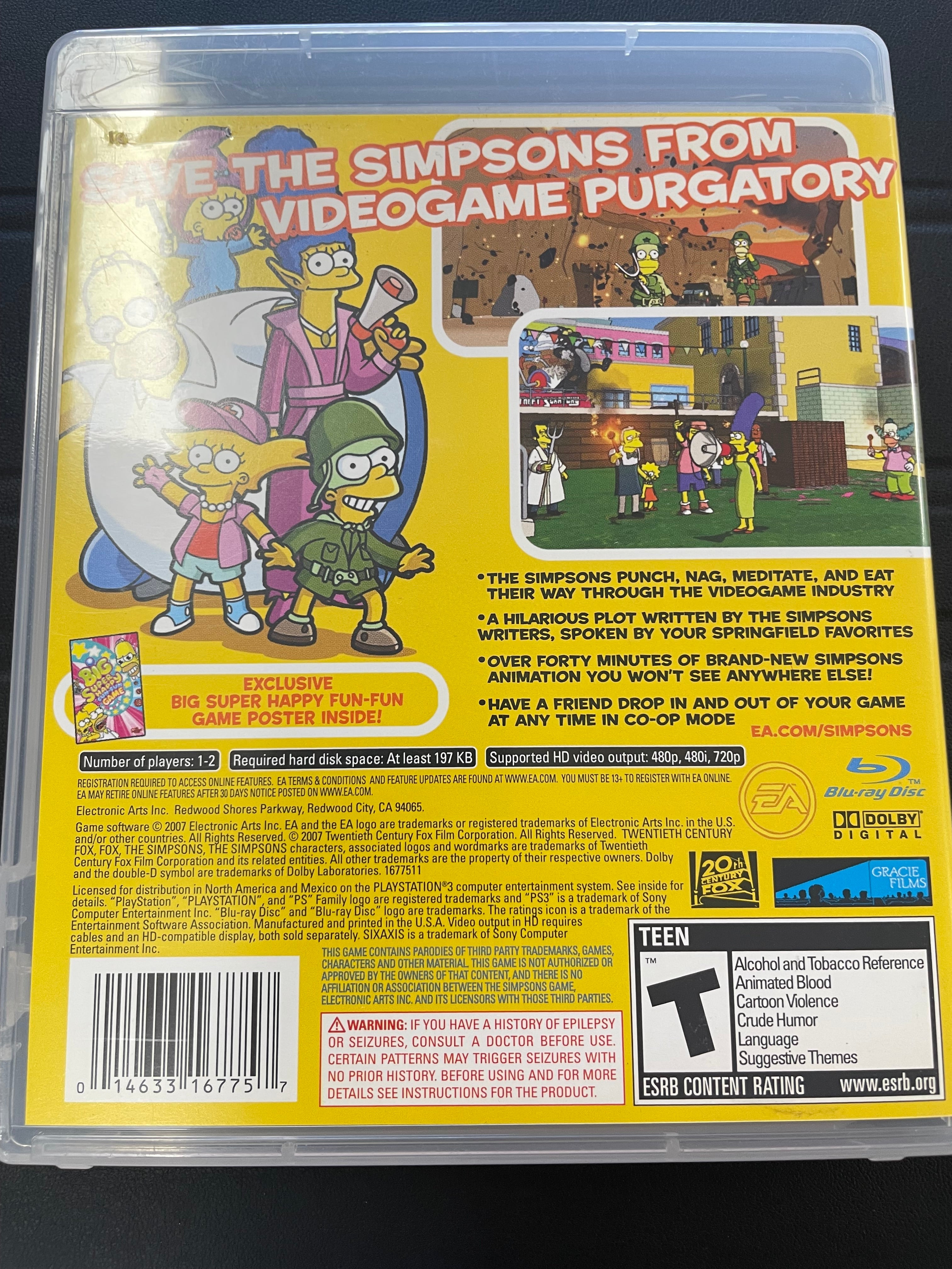The Simpsons game