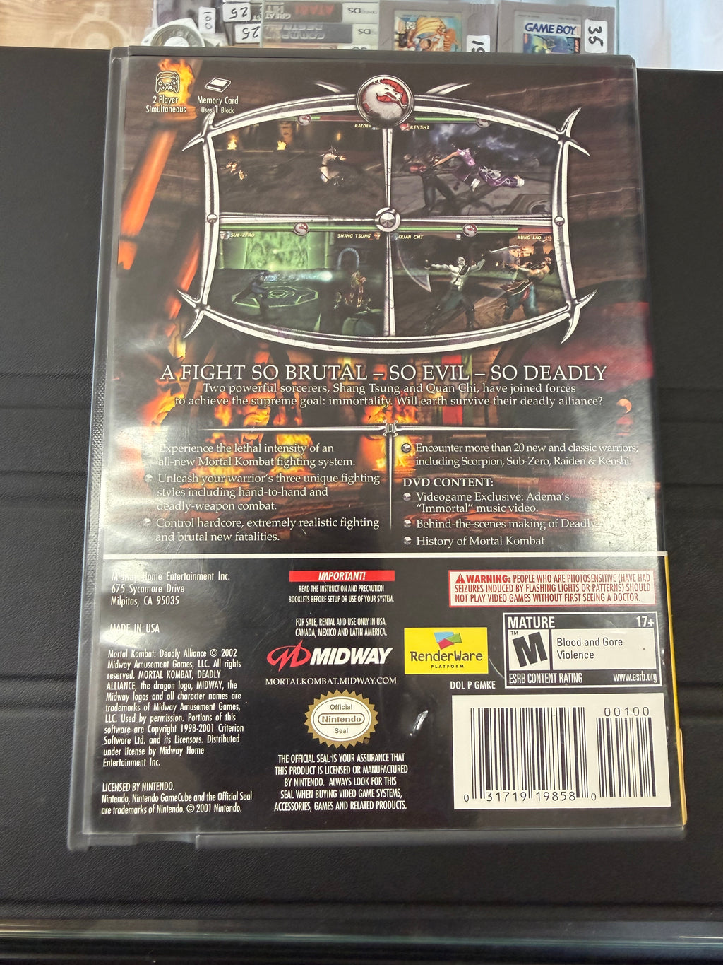 Mortal Kombat Deadly Alliance [Player’s Choice]